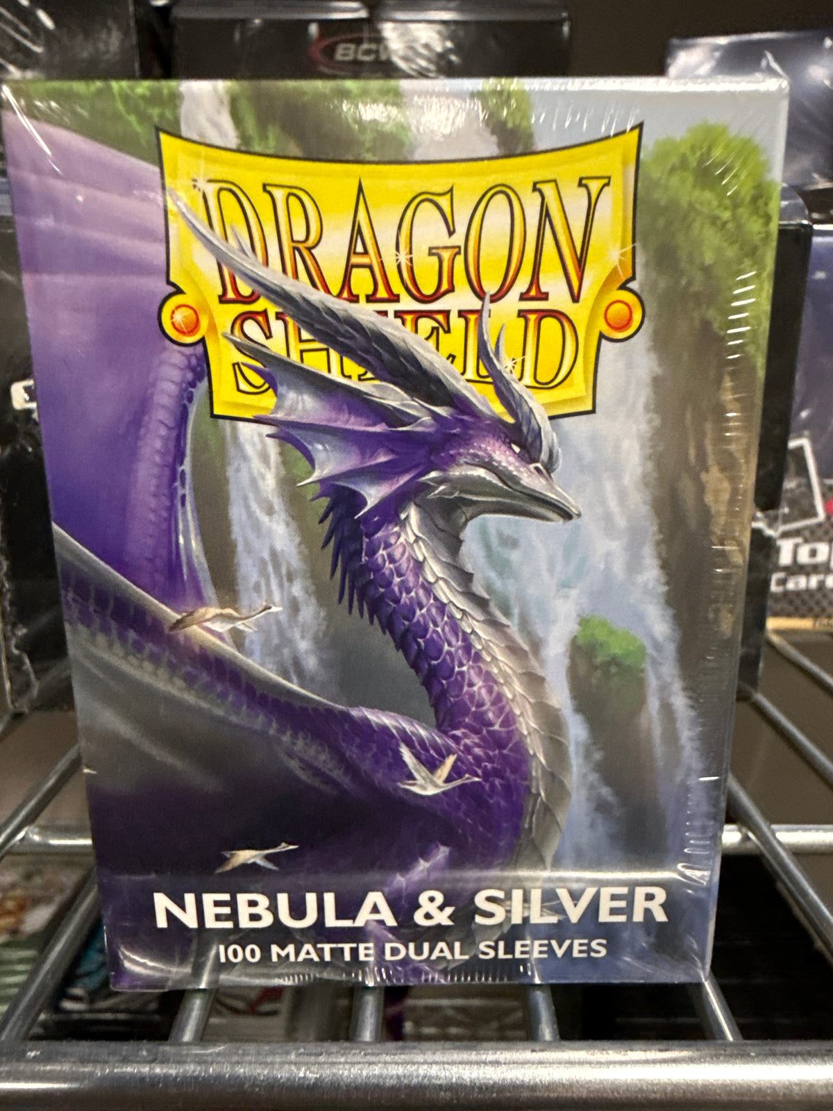 Dragon Shield Nebula & Silver Matte Dual Sleeves