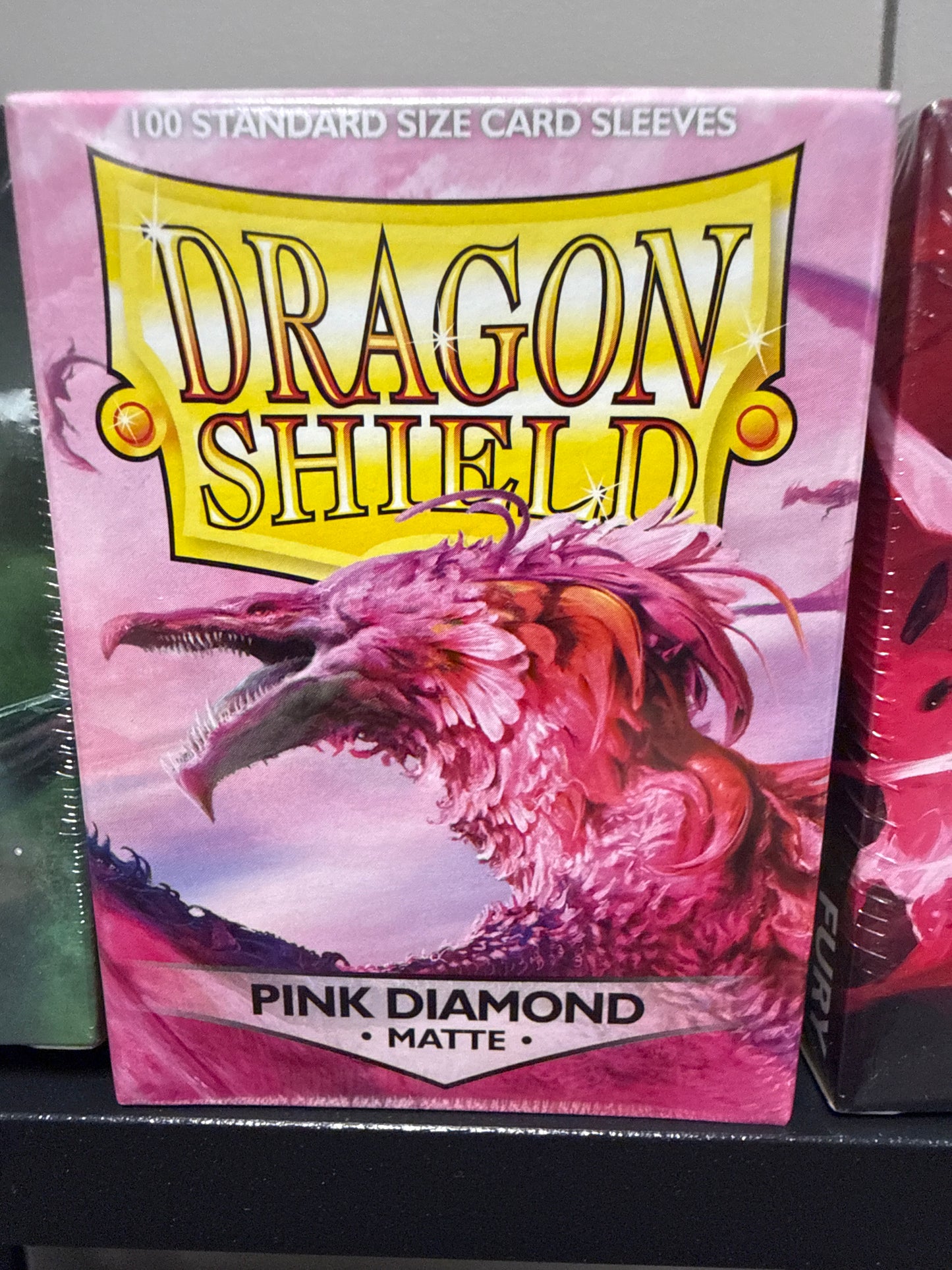 Dragon Shield Pink Diamond Matte Sleeves