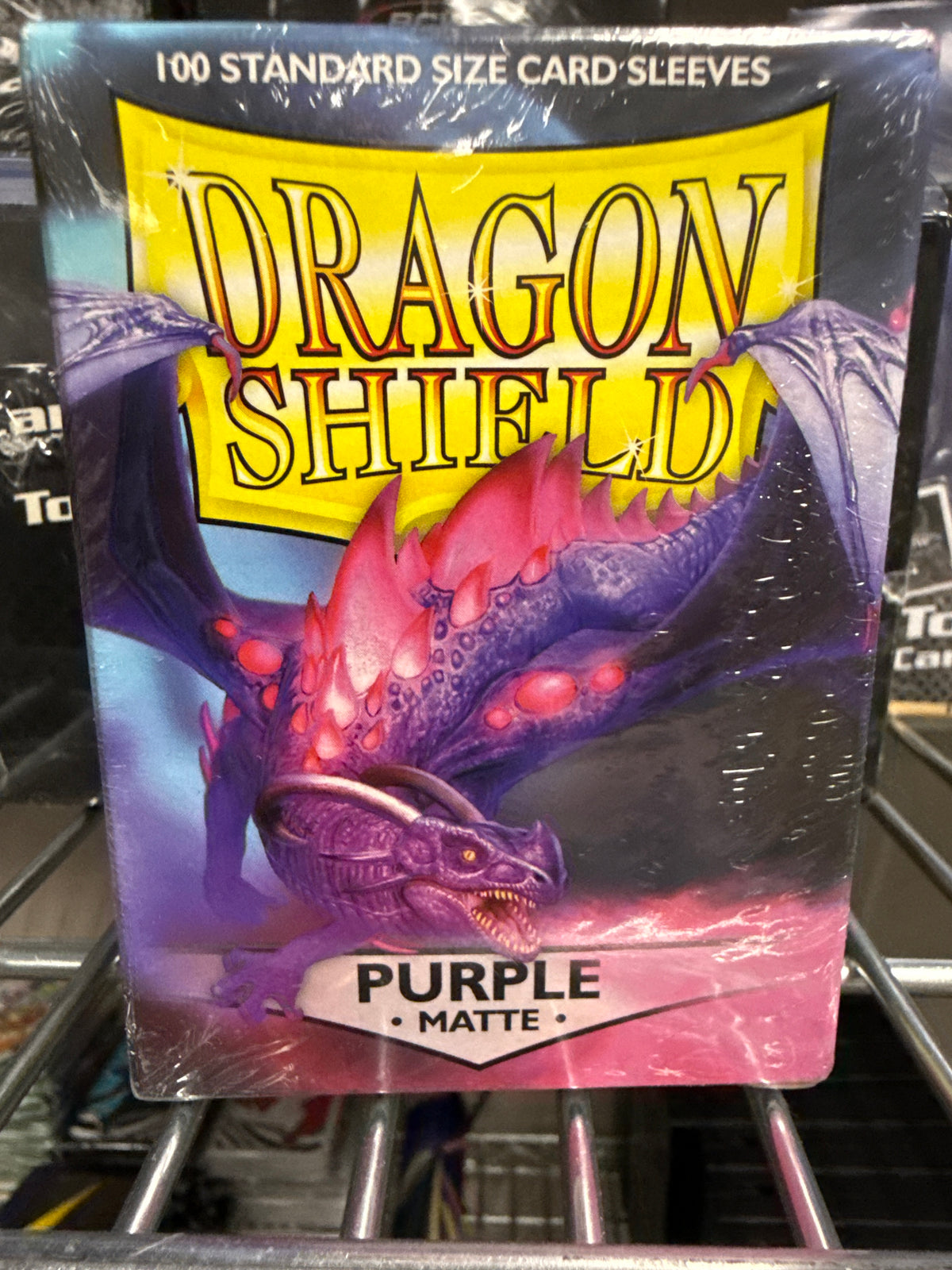 Dragon Shield Purple Matte Sleeves