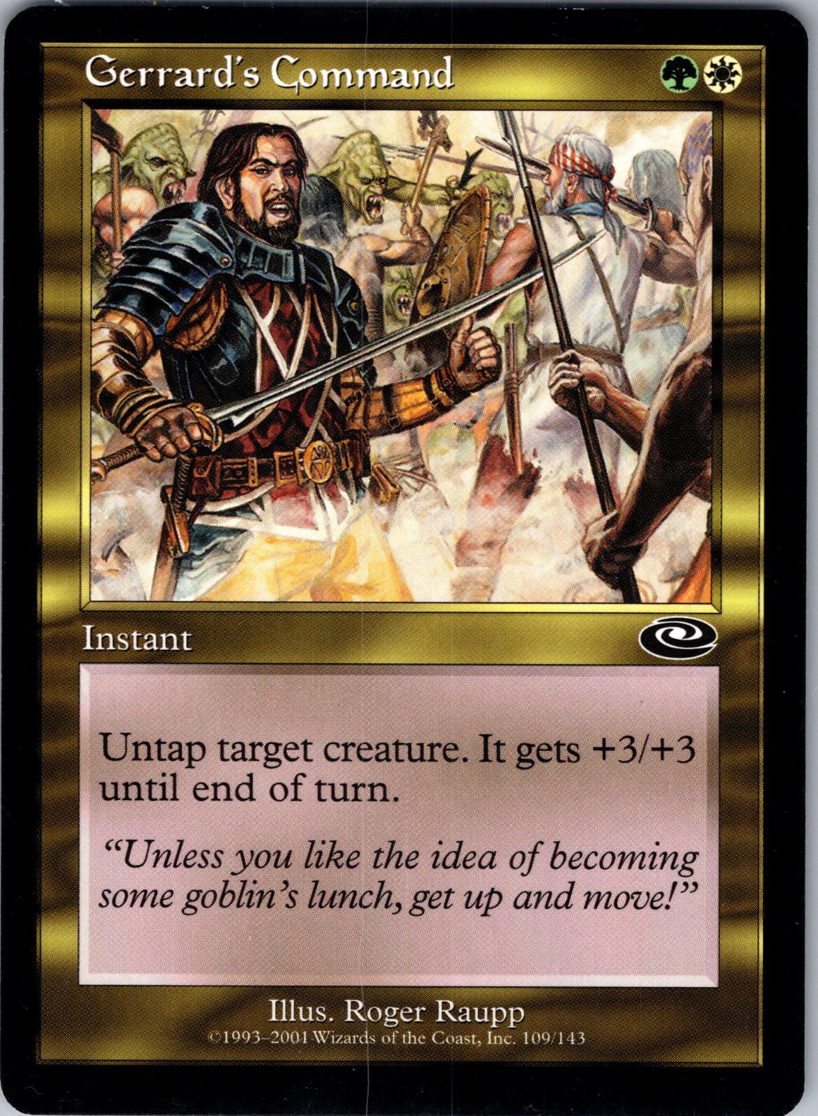 Gerrard's Command · Copy 1 · Front