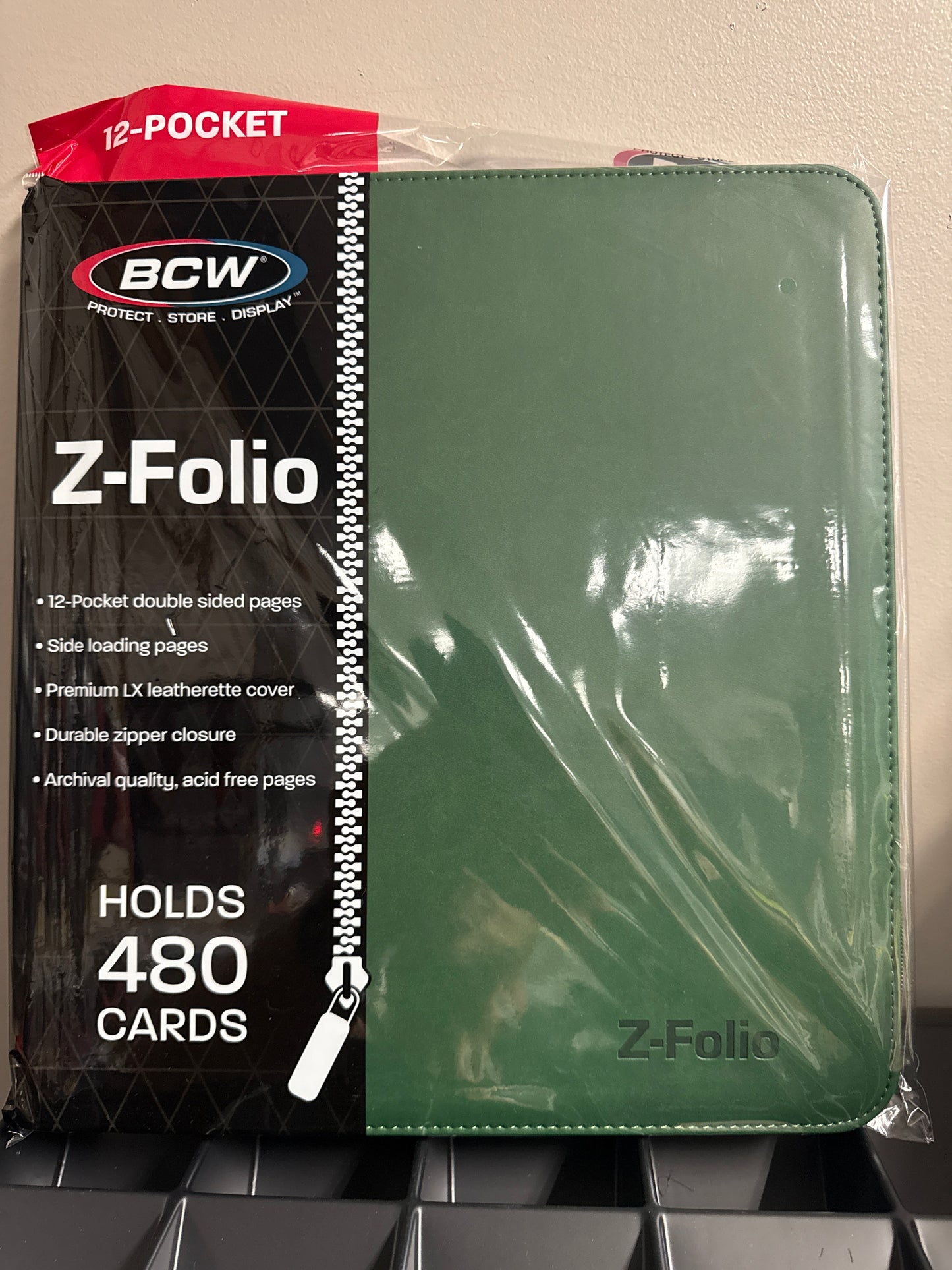 BCW-12 Pocket-Binder-Pokemon-Green
