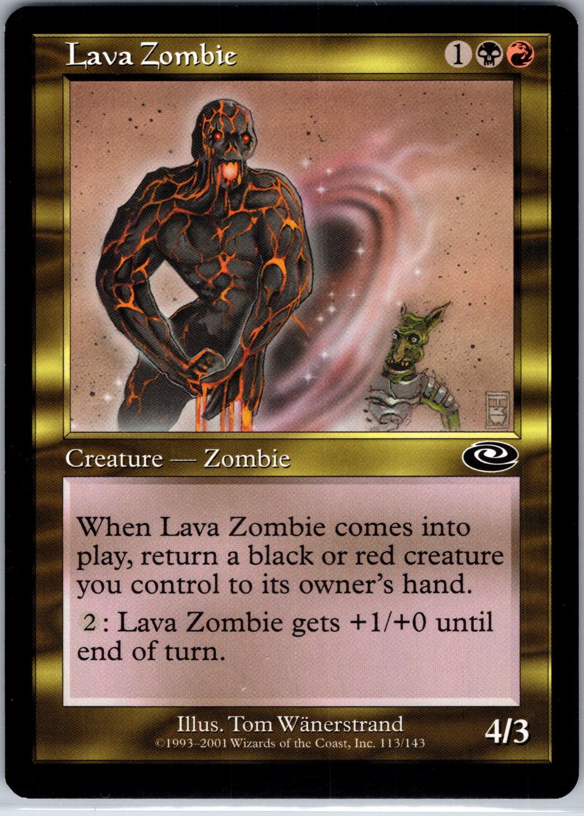 Lava Zombie · Copy 1 · Front