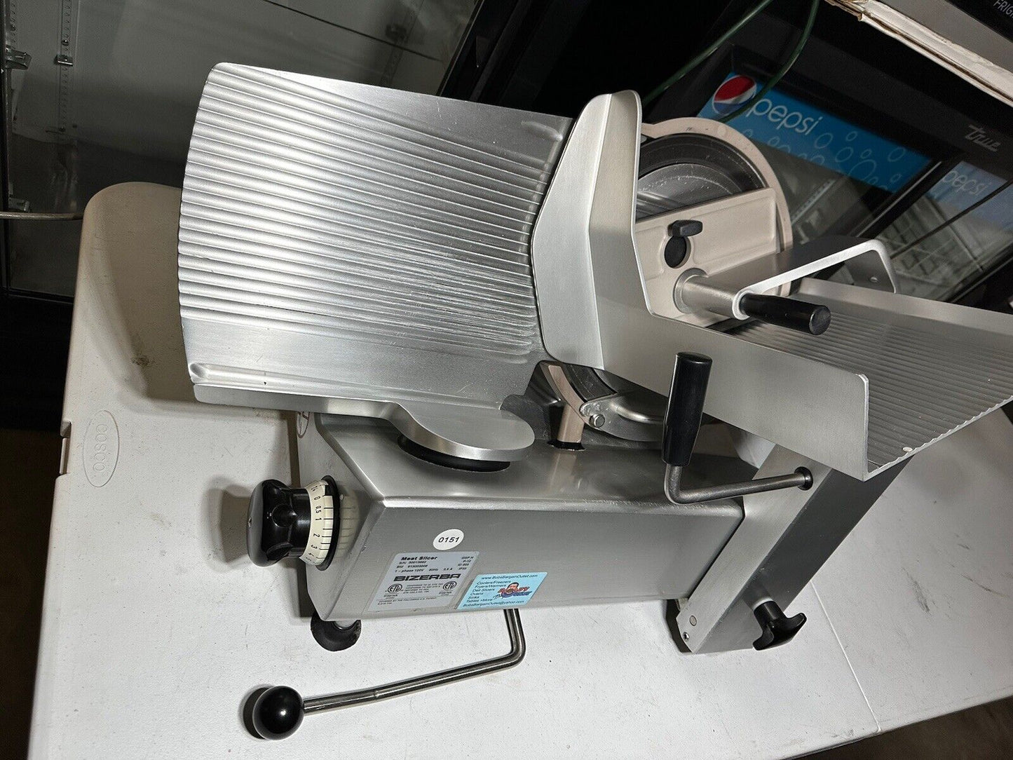 Bizerba Meat & Cheese Slicer-Commercial Slicer-GSP H Runs Great- See Video #151