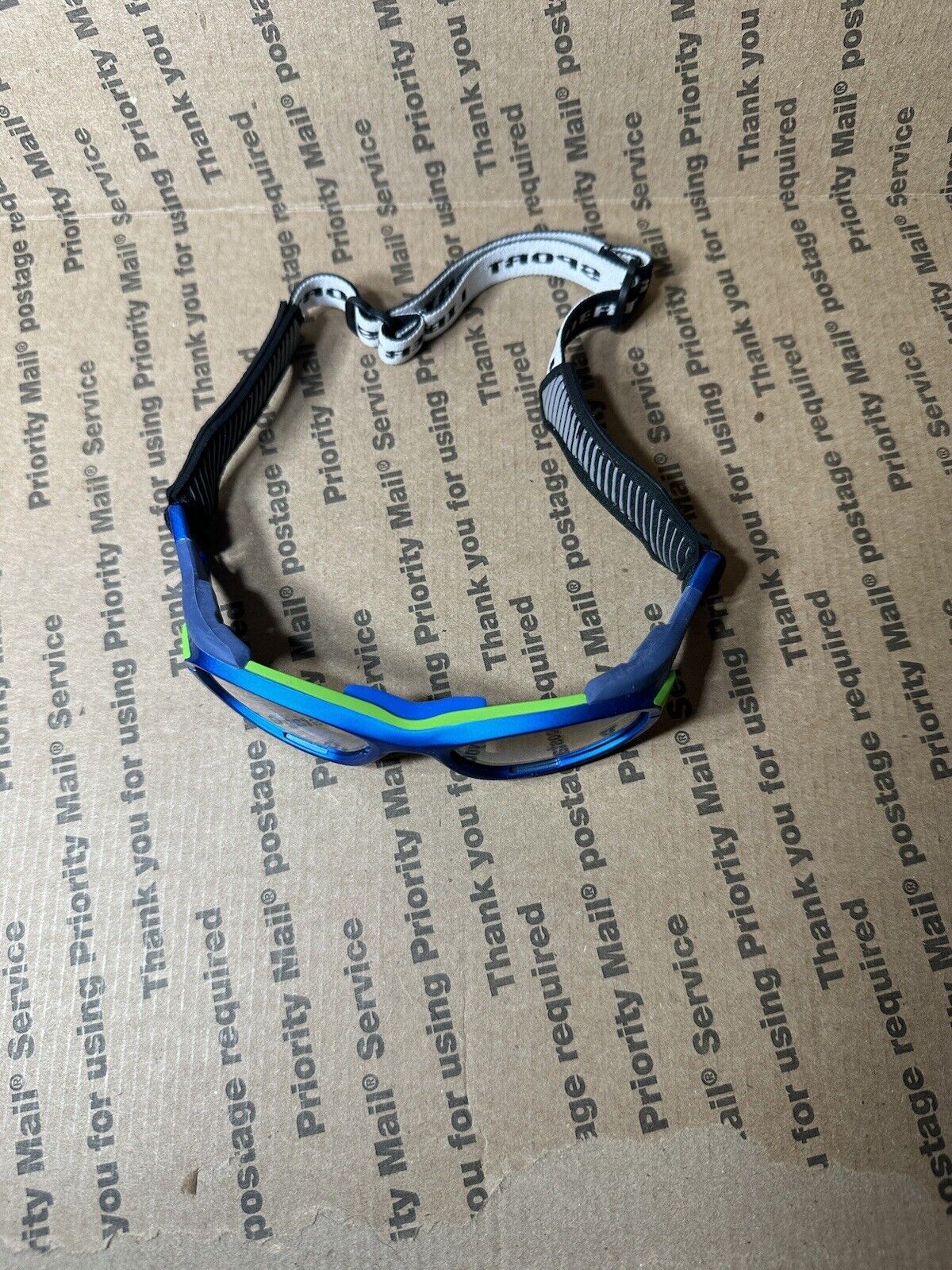 Liberty Sport F8 Blue And Green Rec Specs Helmet specs #619 ATSM F803