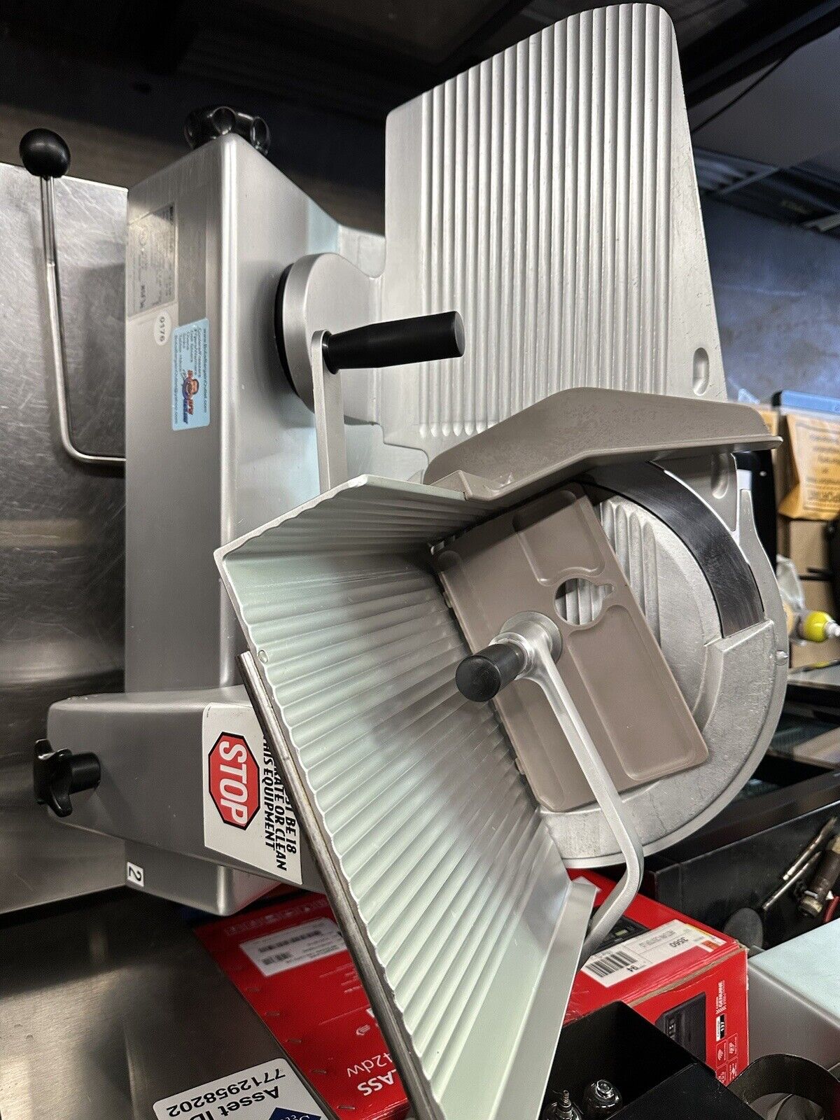 Bizerba Meat & Cheese Slicer-AUTOMATIC Commercial SE 12 D US Runs Great #176