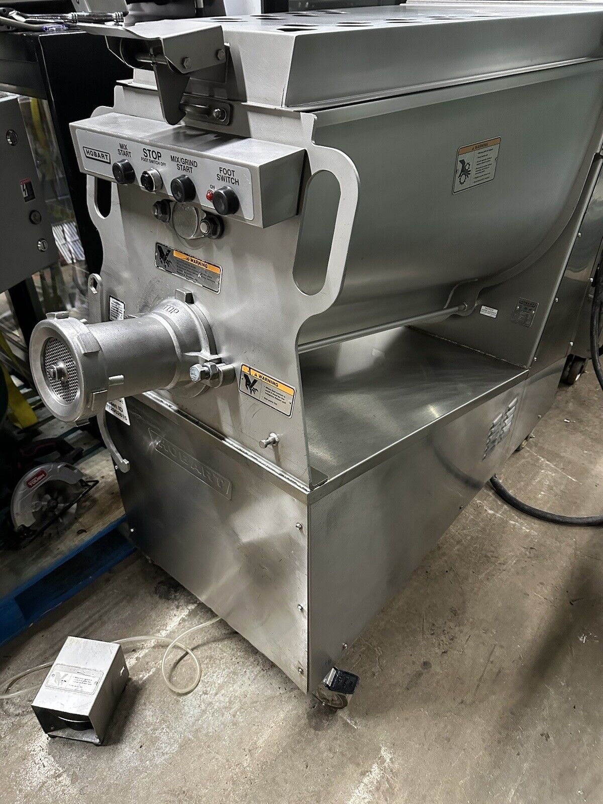 Hobart MG2032 Commercial Mixer & Grinder 208v 3ph W/ Foot Switch See Video!