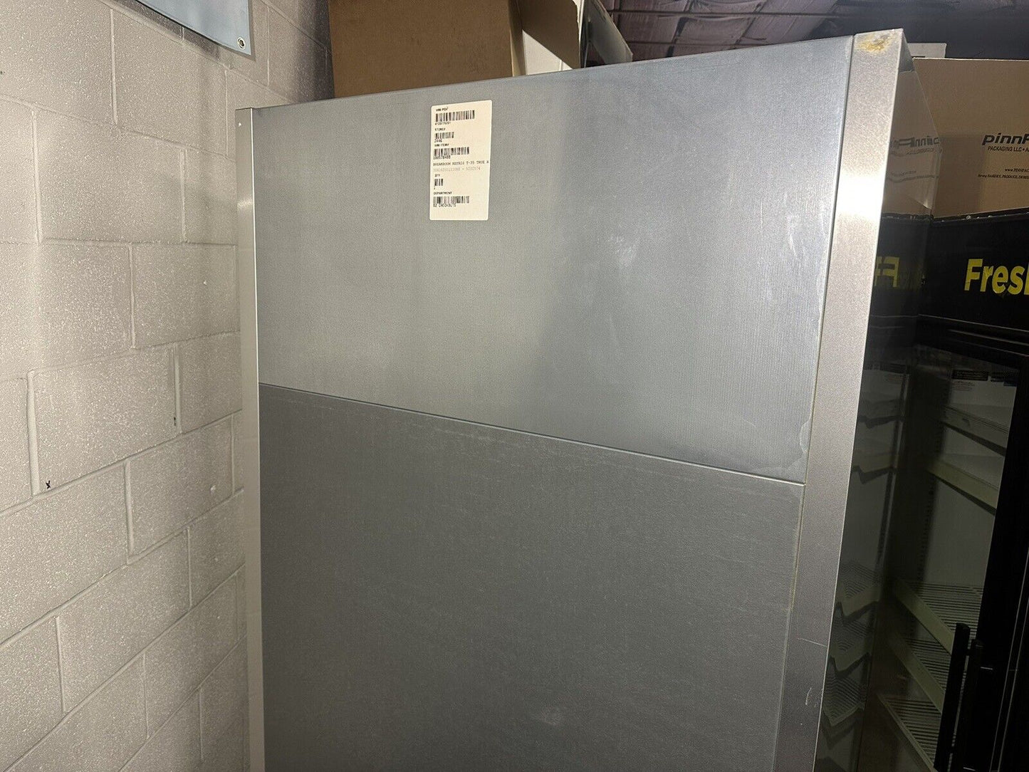 True T-35-HC-39.5" Stainless Steel Reach In Refrigerator 115V-Works Great