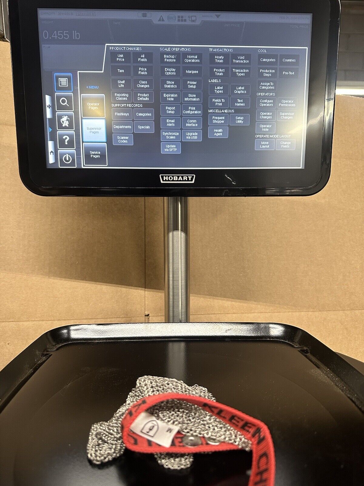 Hobart HTI-SSLSC WITH MONITOR BRAND NEW OPEN BOX