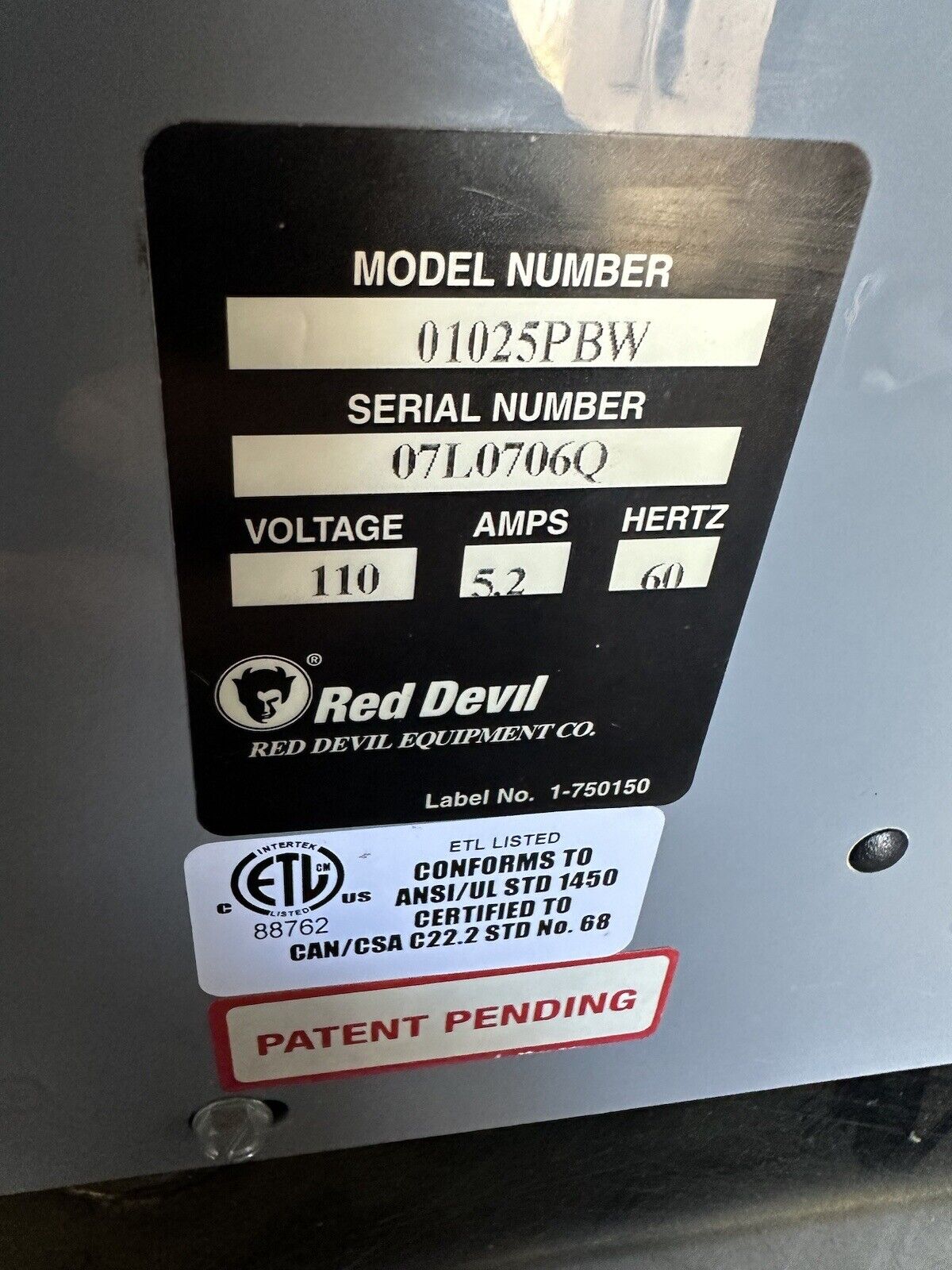 Red Devil 1025 Red D Mixer Super Smooth Quiet - See Video -