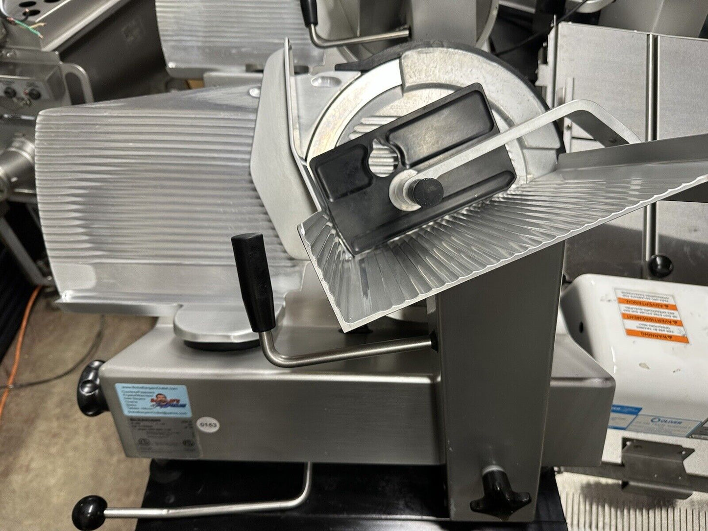 Bizerba Meat & Cheese Slicer-Commercial Slicer-GSP H Runs Great- See Video #153