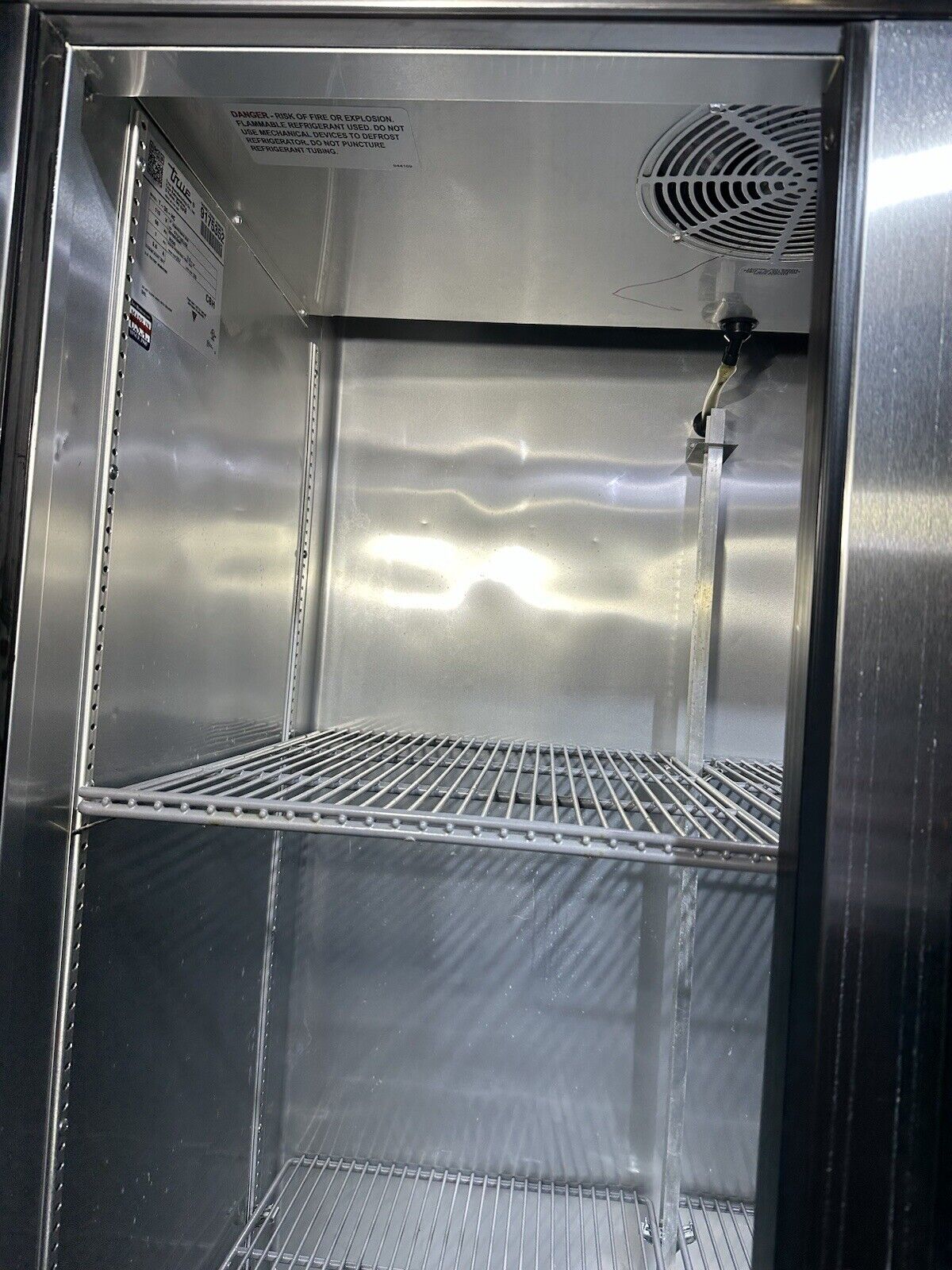 True T-35-HC-39.5" Stainless Steel Reach In Refrigerator 115V-Works Great