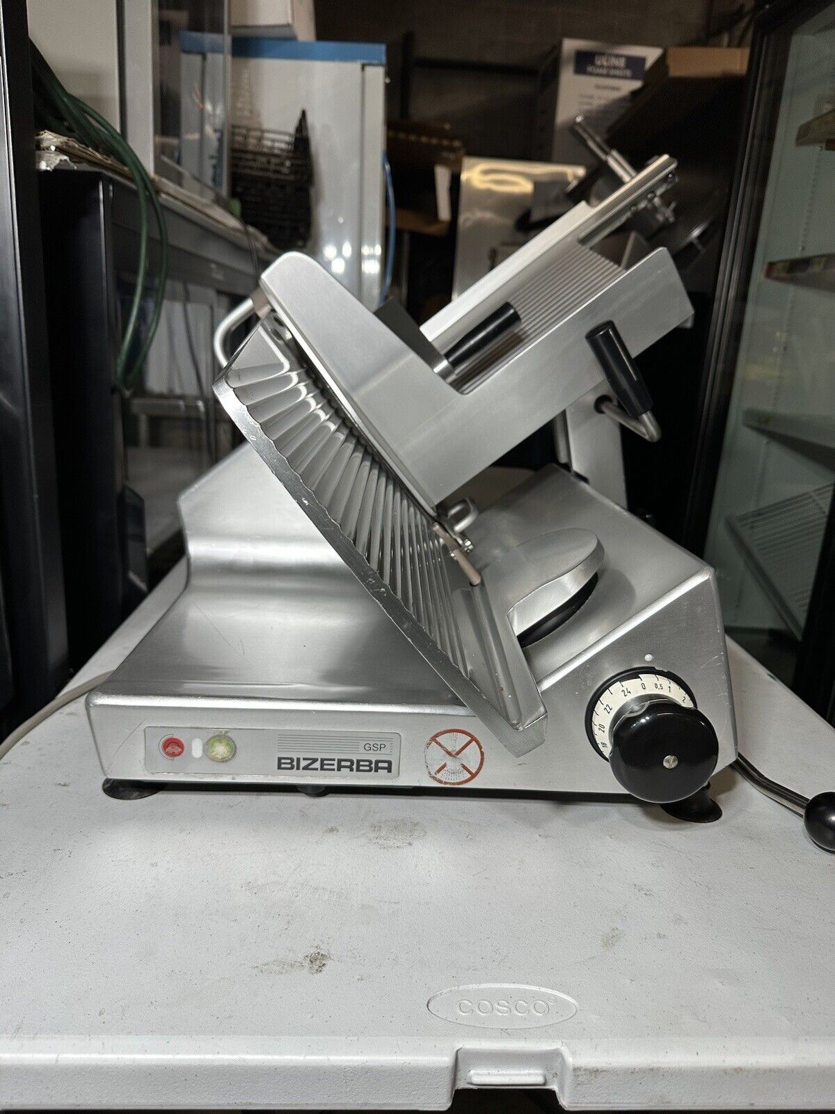Bizerba Meat & Cheese Slicer-Commercial Slicer-GSP H Runs Great- See Video #151