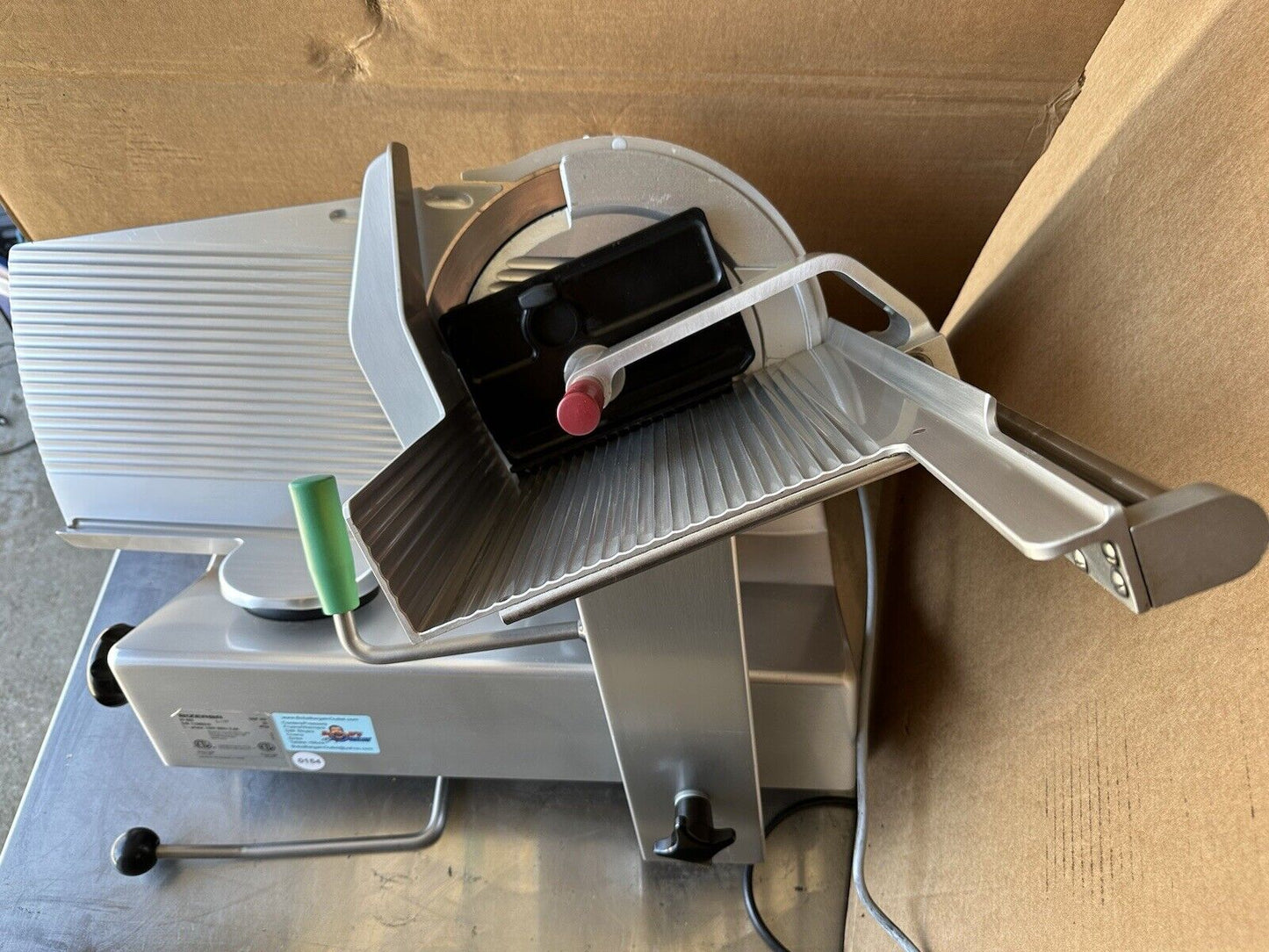 BIZERBA GSP HD33 AUTOMATIC DELI SLICER SEE VIDEO/DESCRIPTION #154