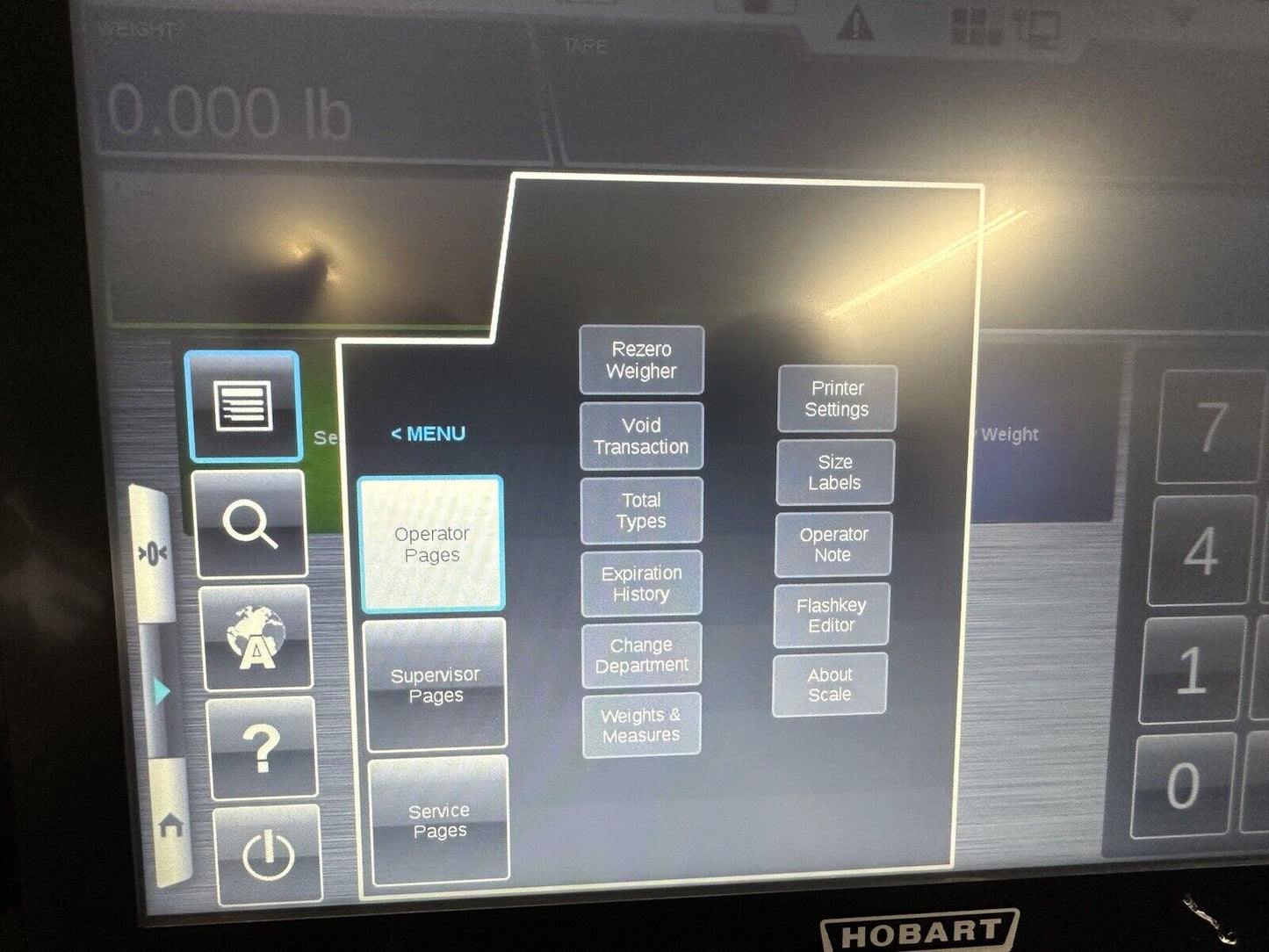 Hobart HTI-SSLSC WITH MONITOR BRAND NEW OPEN BOX