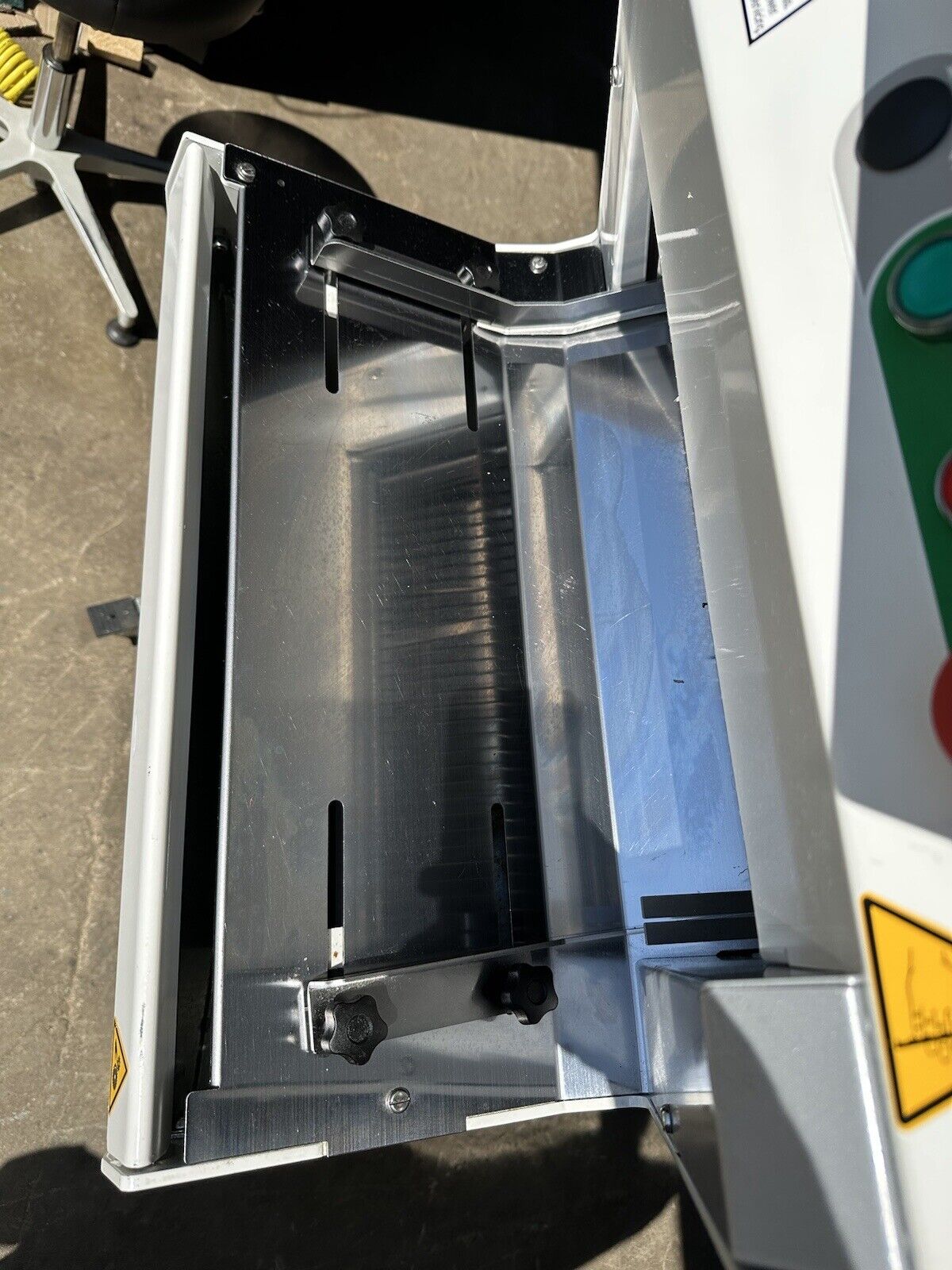 JAC CHUTE BREAD SLICER LCS 450/13 BAKERY SANDWICH GRAVITY FEED LOAF CUTTER