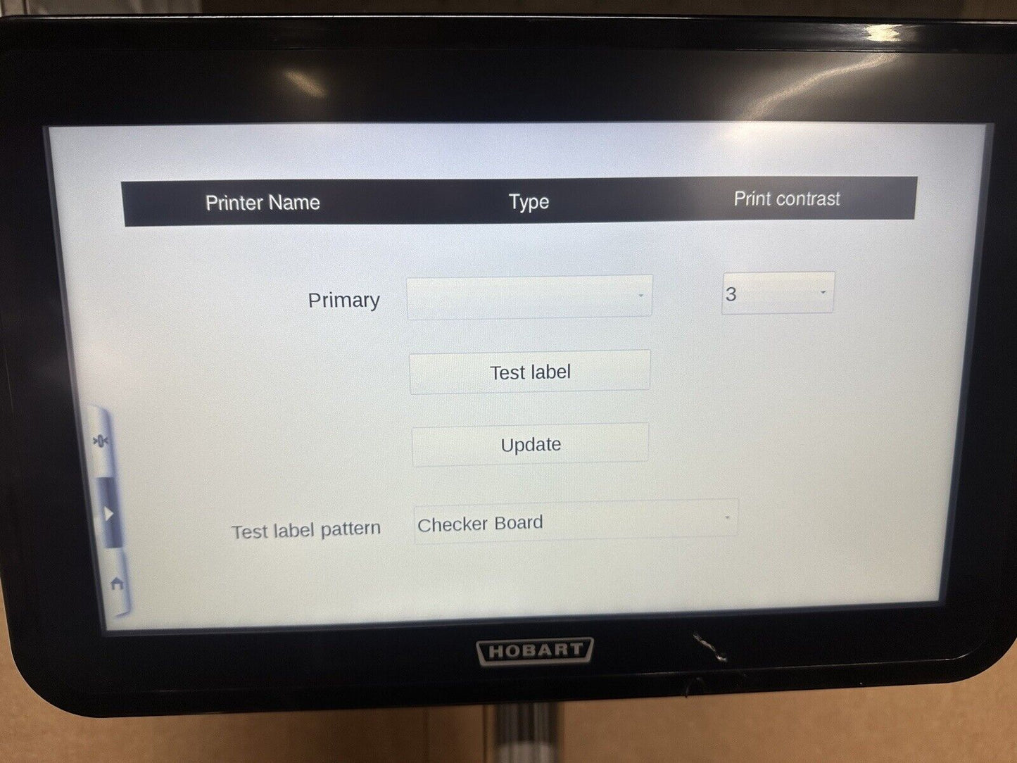 Hobart HTI-SSLSC WITH MONITOR BRAND NEW OPEN BOX