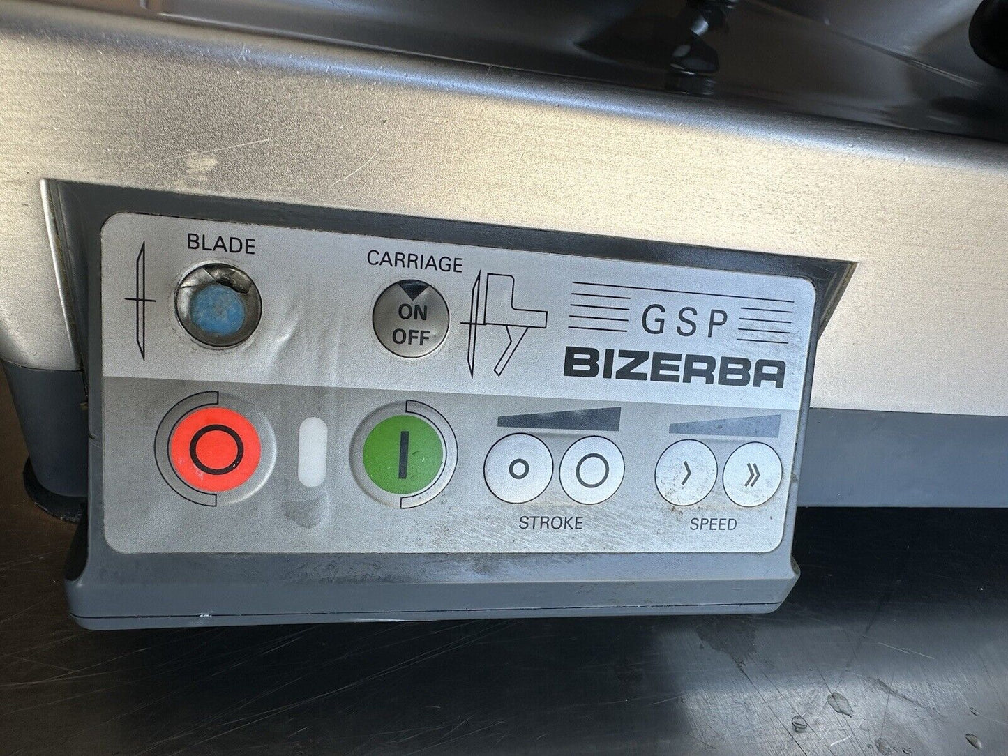 BIZERBA GSP HD33 AUTOMATIC DELI SLICER SEE VIDEO/DESCRIPTION #154