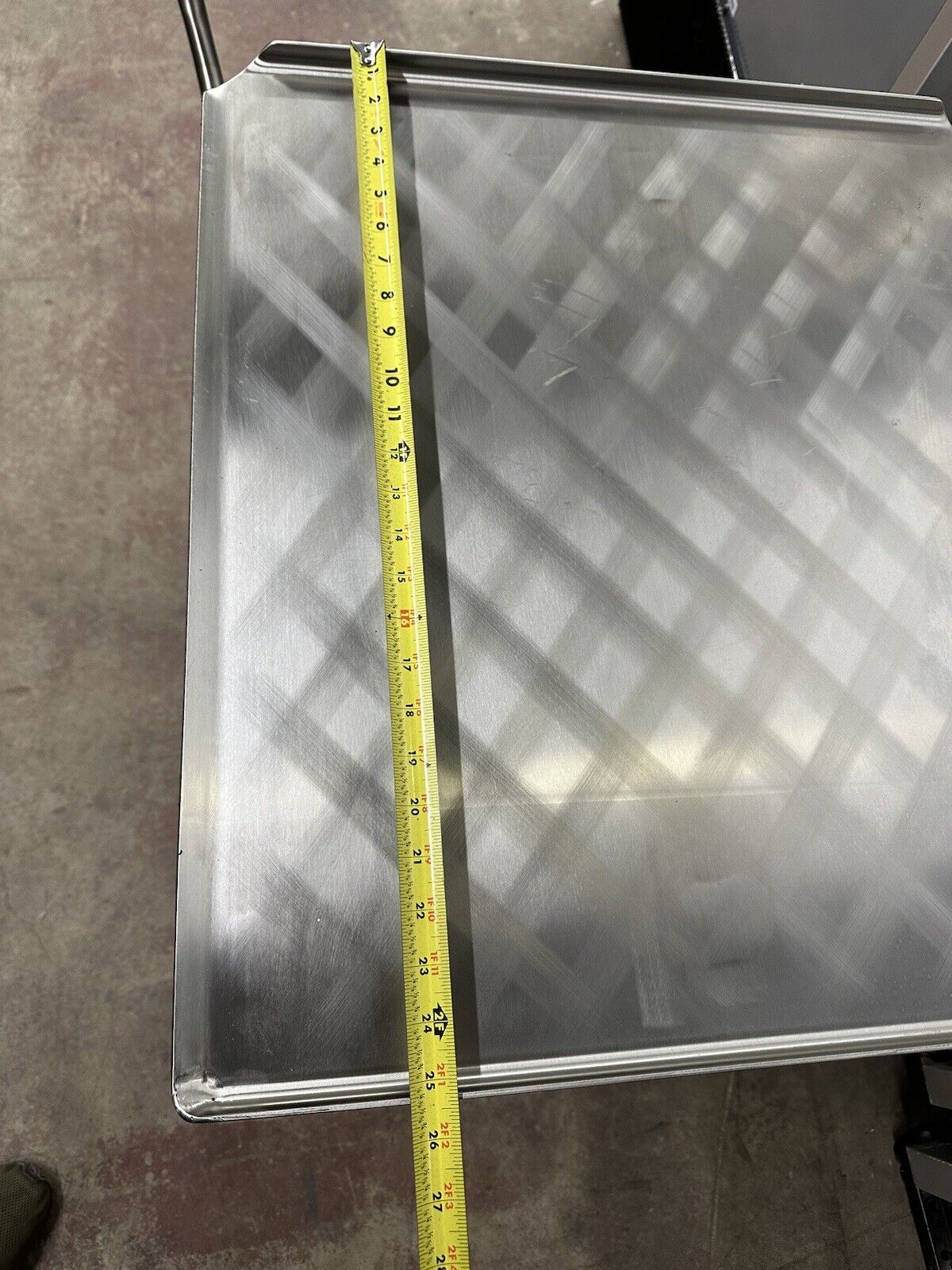 Face To Face Deli Buddy Mobile Stainless Cart Works Great