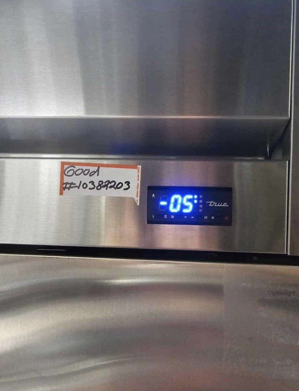 True T-19F-HC Reach In Freezer Stainless Steel 3 Shelves- Excellent Working Unit