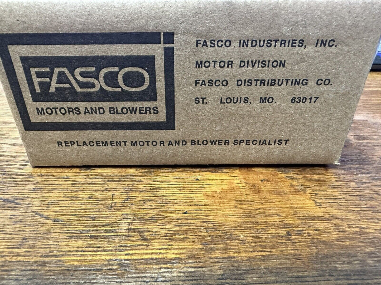 Fasco D1124 Hvac Motor, Open Air-Over, 1/20 Hp, 1,550 Nameplate Rpm, 1 Speed,