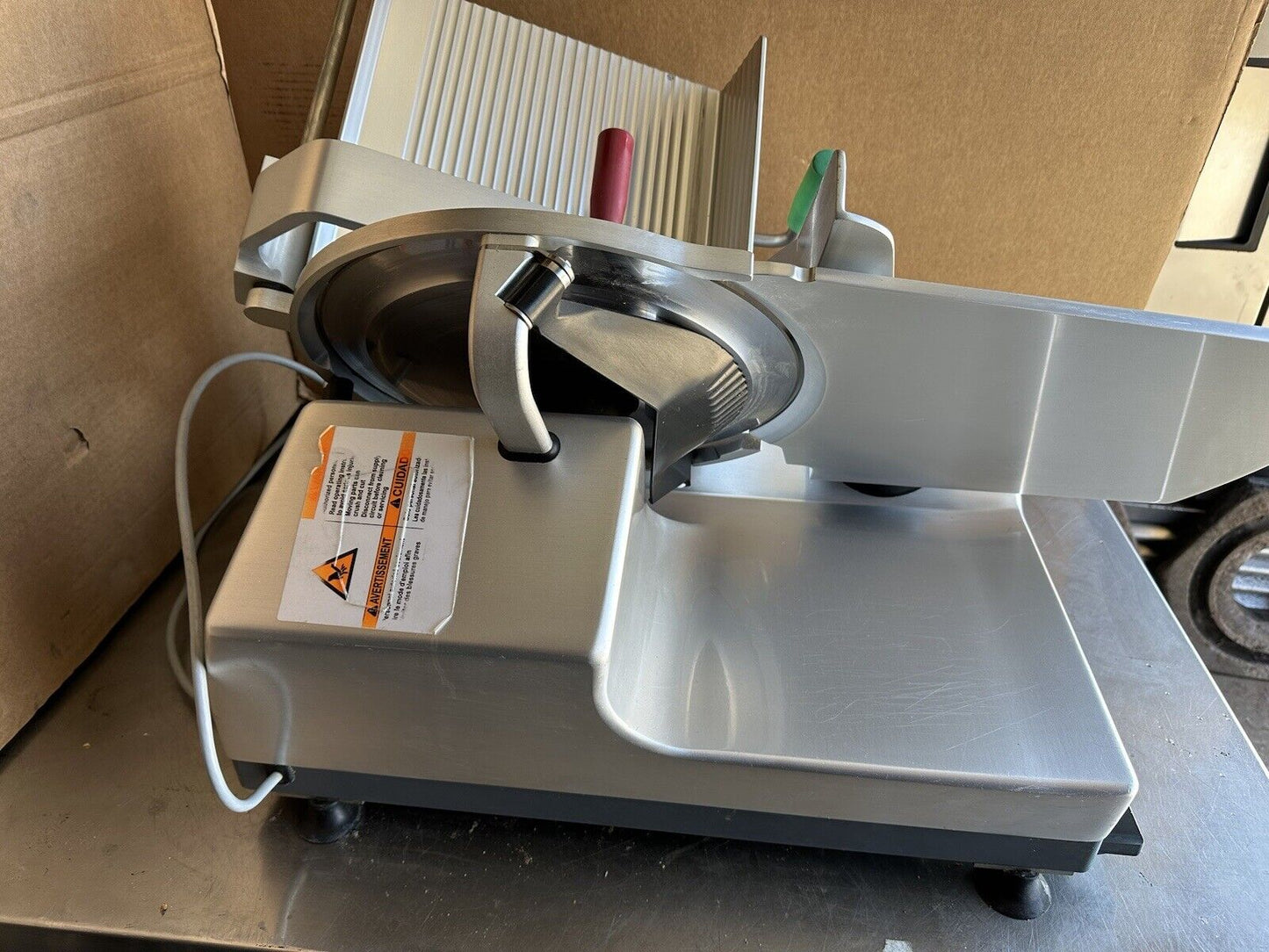 BIZERBA GSP HD33 AUTOMATIC DELI SLICER SEE VIDEO/DESCRIPTION #154