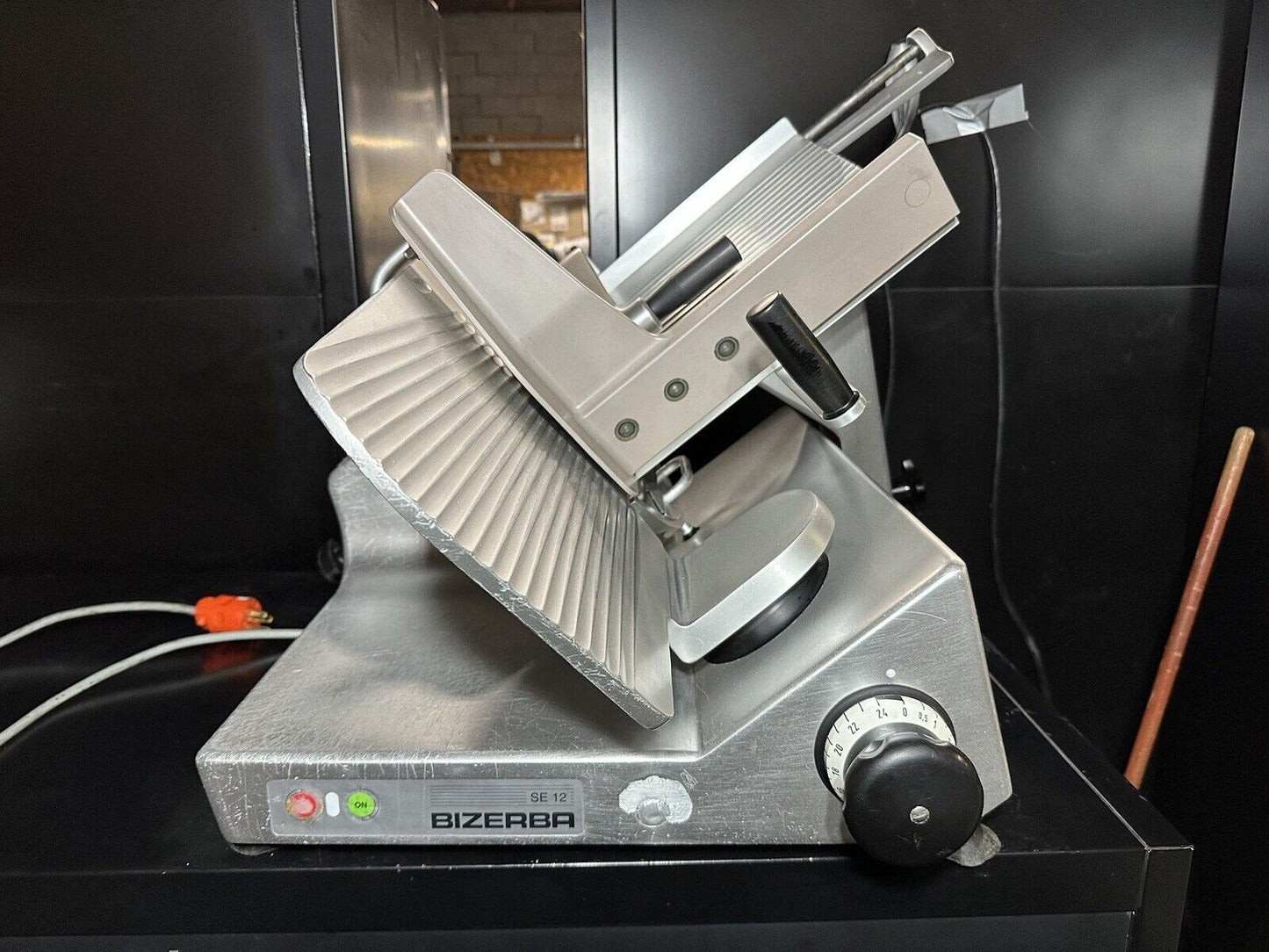 Bizerba Meat & Cheese Slicer Commercial Slicer SE 12 Runs Great #152
