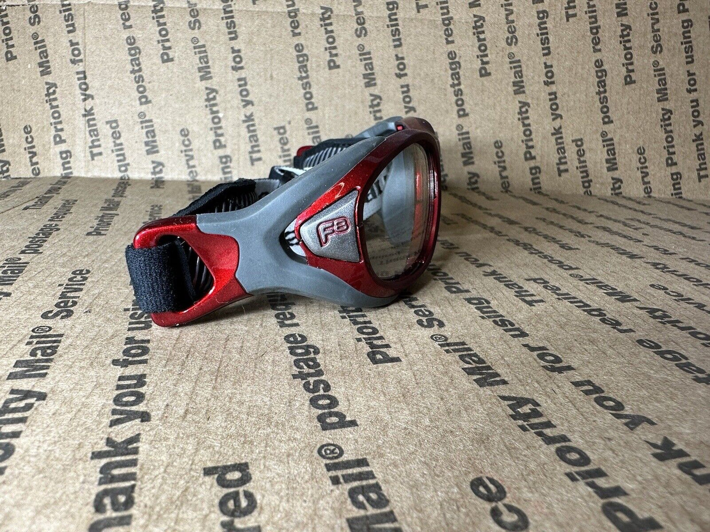 Liberty Sport Red And Grey Rec Specs Helmet specs #710 ATSM F803 49-18