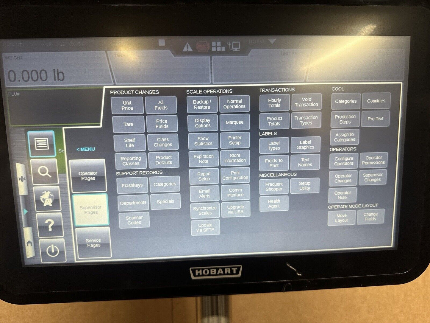 Hobart HTI-SSLSC WITH MONITOR BRAND NEW OPEN BOX