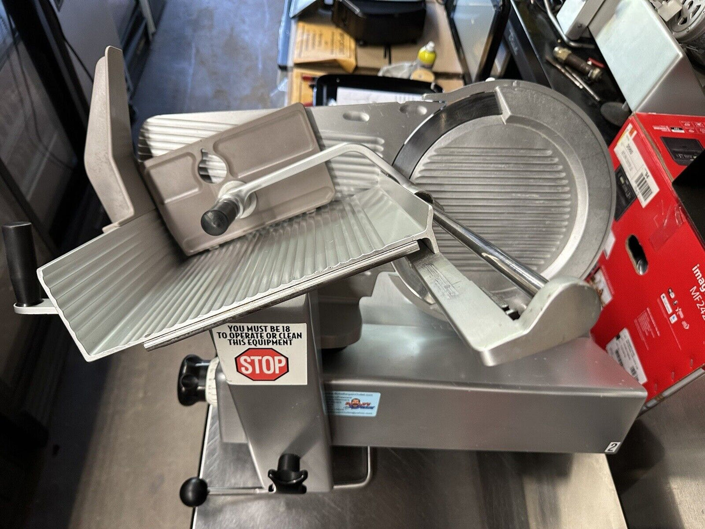 Bizerba Meat & Cheese Slicer-AUTOMATIC Commercial SE 12 D US Runs Great #176