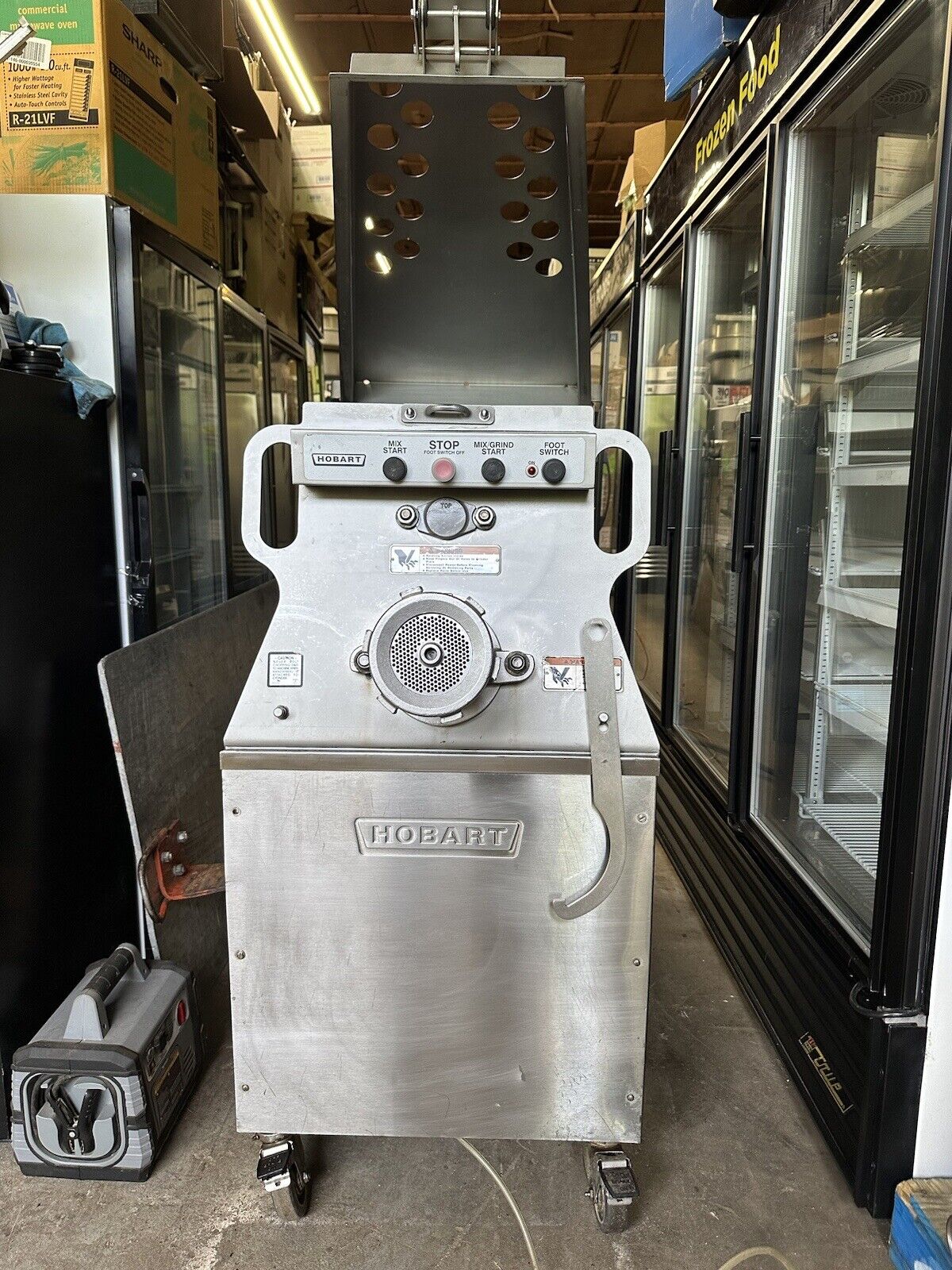 Hobart MG2032 Commercial Mixer & Grinder 208v 3ph W/ Foot Switch See Video!