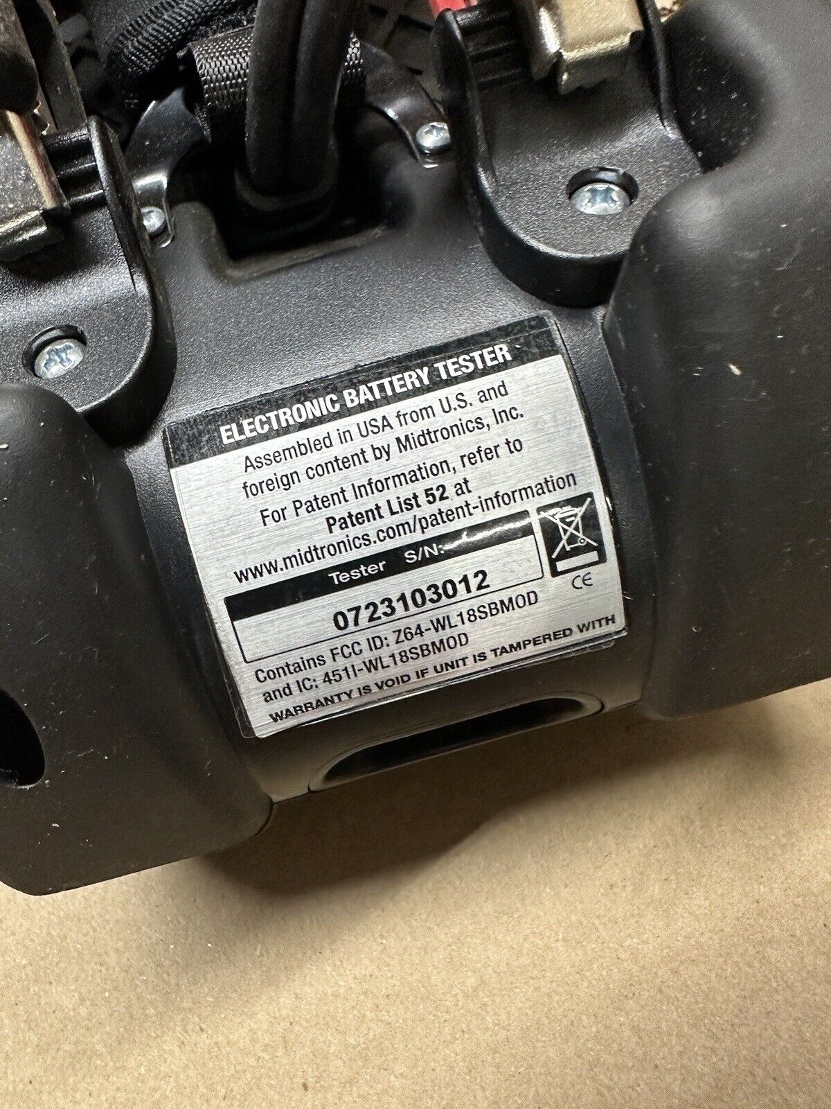 Automotive Battery Diagnostic Service System By Midtronics JDT-1