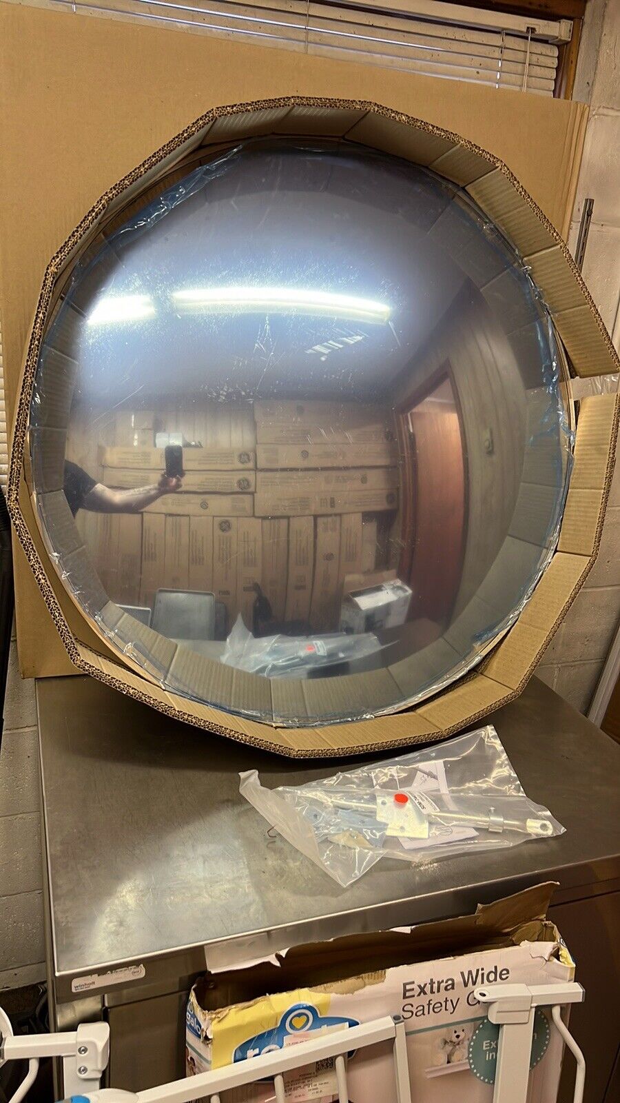 36 Inch convex mirror-Security-Parking Lot-Driveways BULK LOT of 10 mirrors!