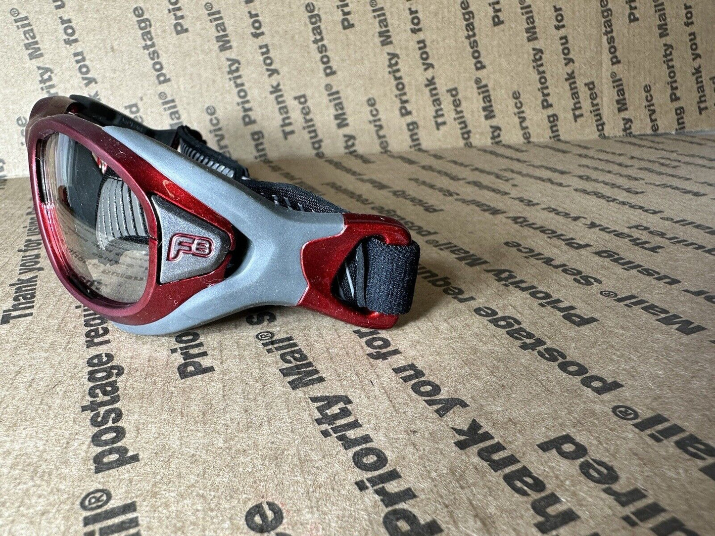 Liberty Sport Red And Grey Rec Specs Helmet specs #710 ATSM F803 49-18