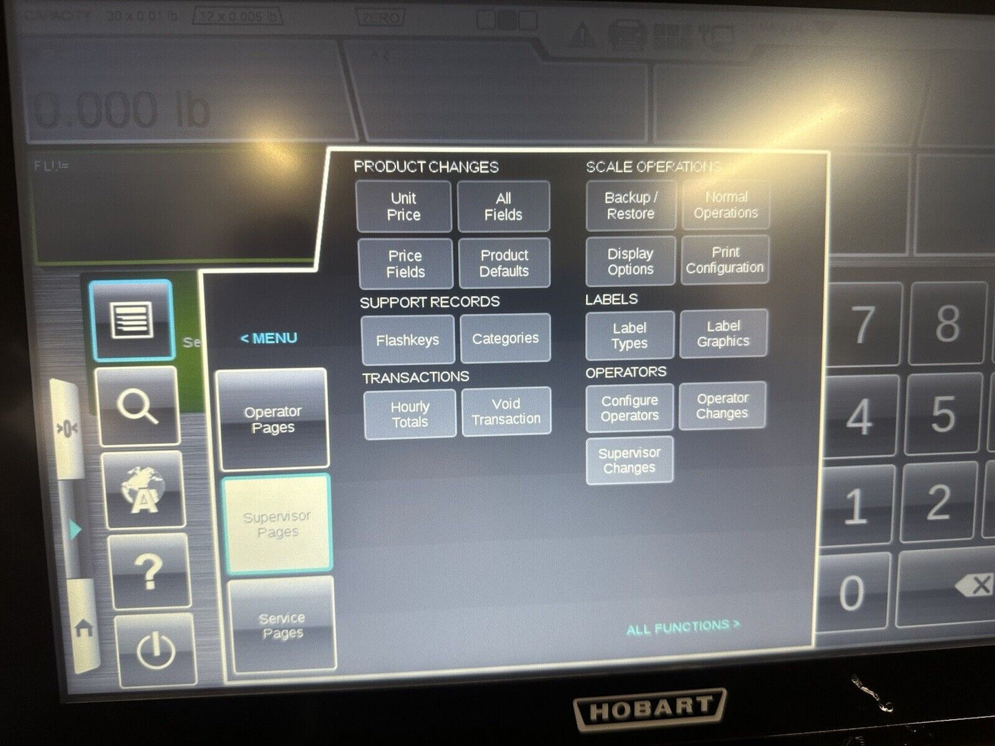Hobart HTI-SSLSC WITH MONITOR BRAND NEW OPEN BOX