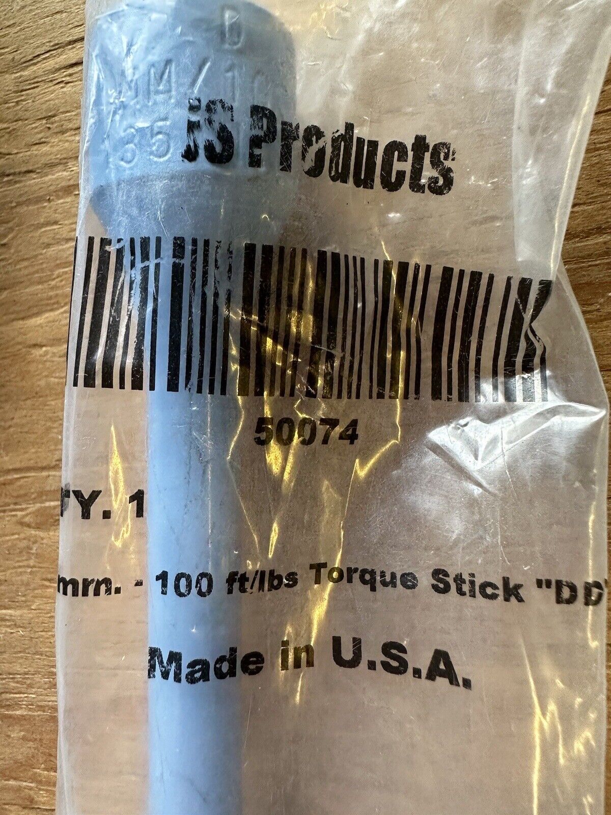 Steelman 1/2 in. Drive x 21mm 100 ft-lb Torque Stick, Sky Blue 50074