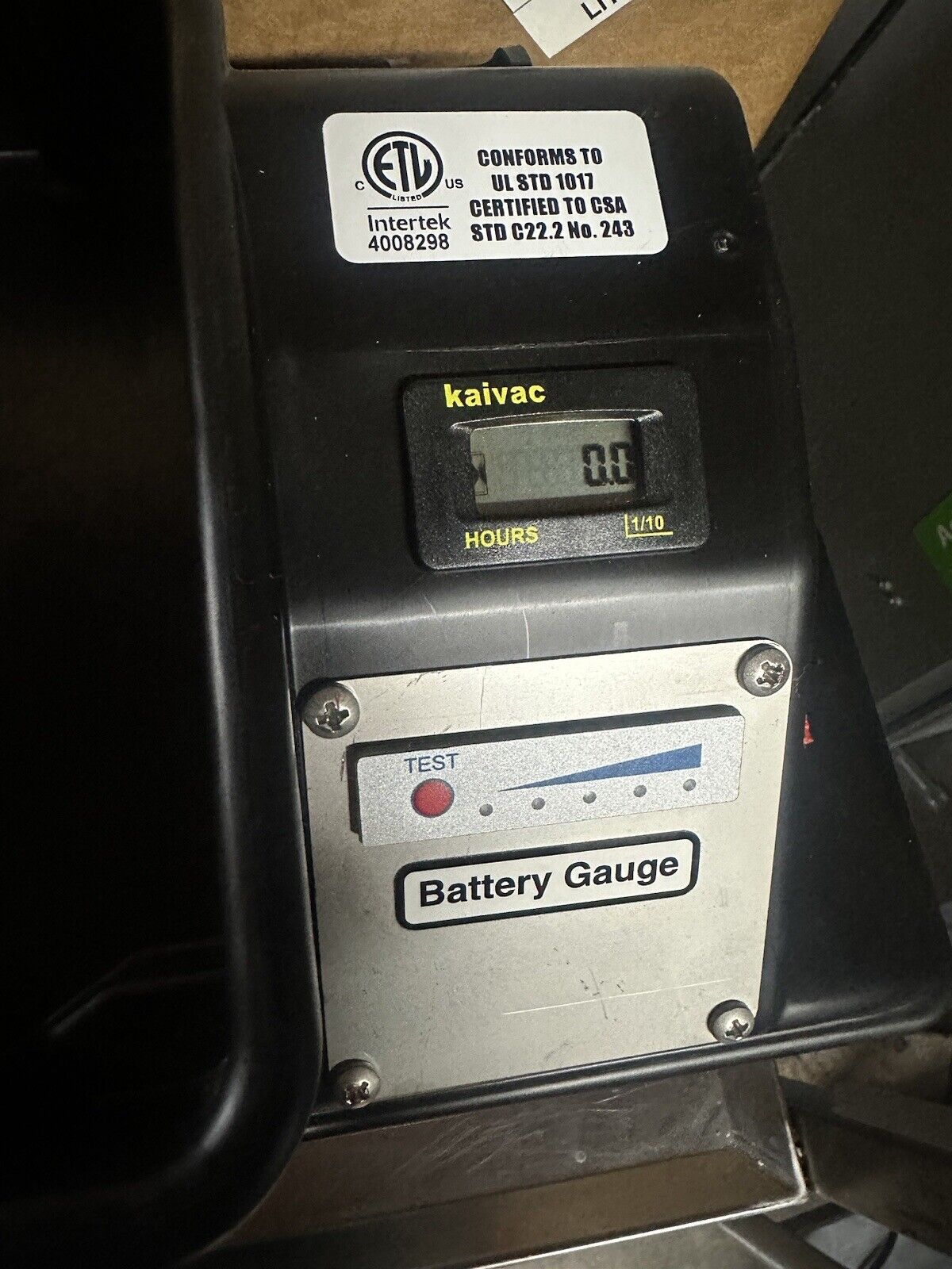 Kaivac OmniFlex Battery Box + Battery And Changer