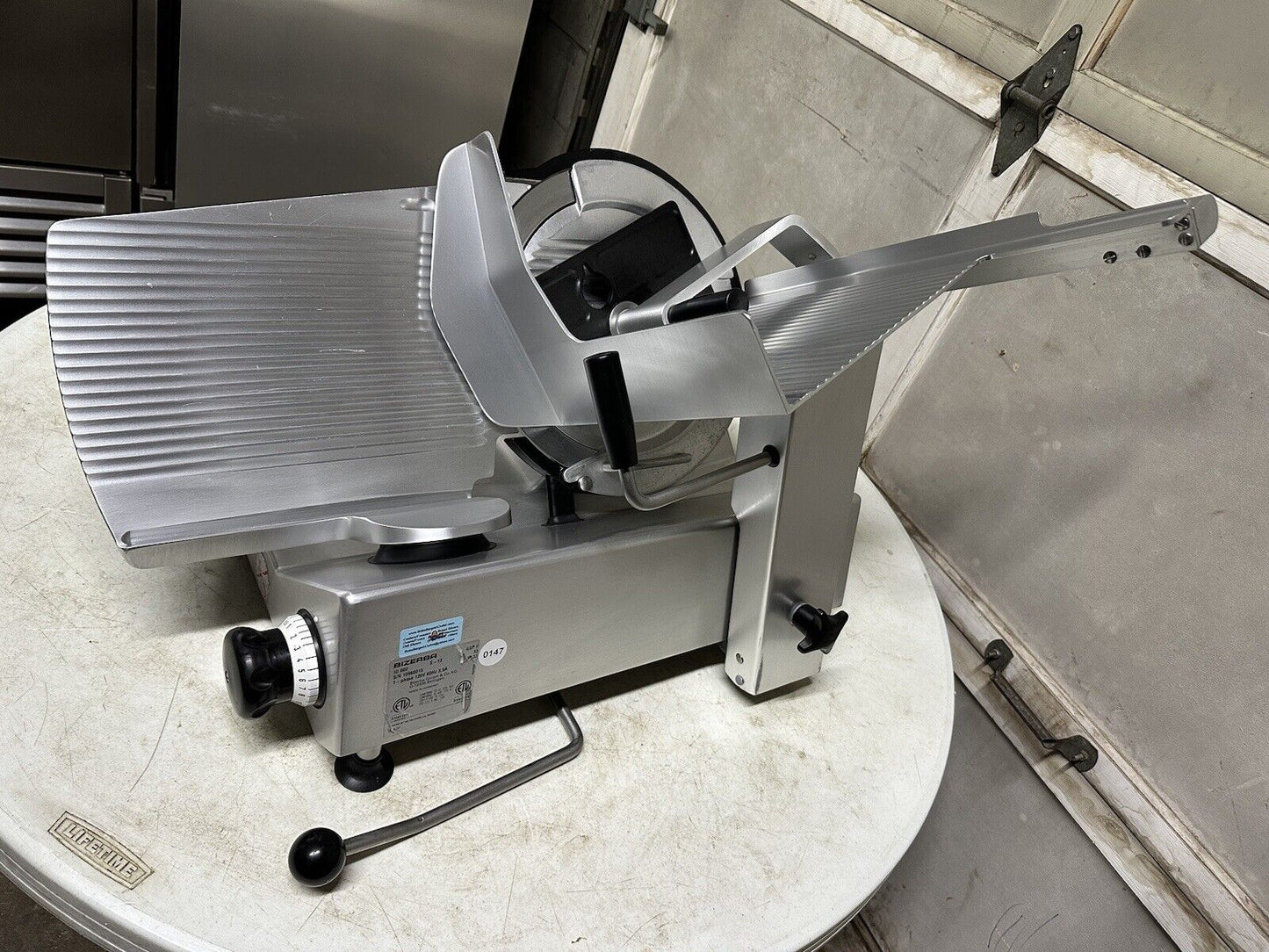 Bizerba Meat & Cheese Slicer-Commercial Slicer-GSP H Runs Great- See Video #147