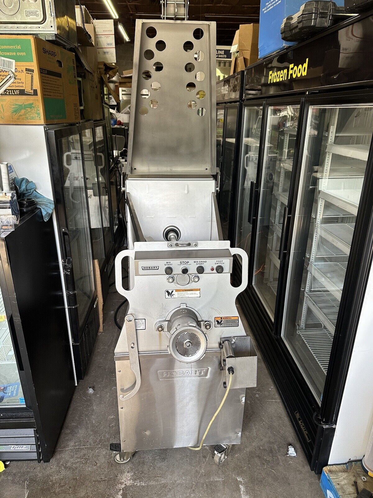 Hobart MG2032 Commercial Mixer & Grinder 208v 3ph W/ Foot Switch See Video!