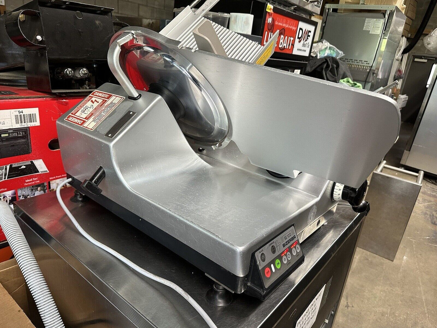 Bizerba Meat & Cheese Slicer-AUTOMATIC Commercial SE 12 D US Runs Great #176