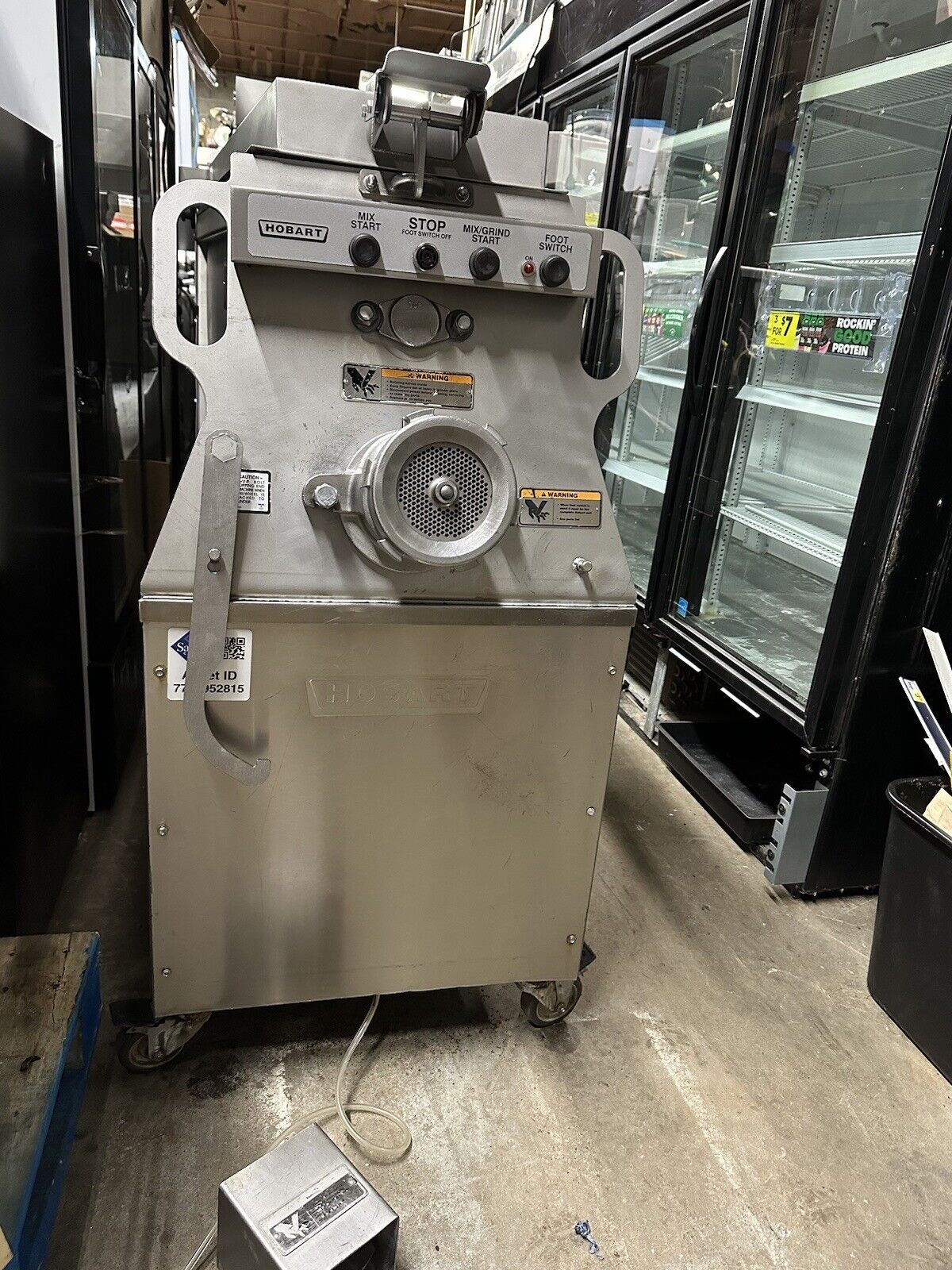 Hobart MG2032 Commercial Mixer & Grinder 208v 3ph W/ Foot Switch See Video!