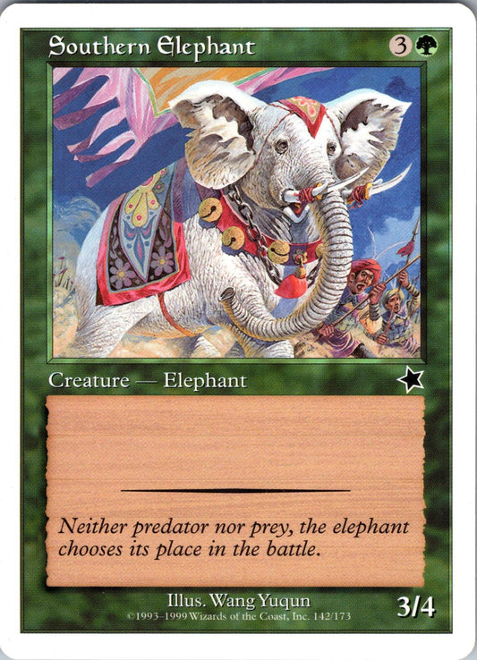 Southern Elephant · Copy 1 · Front