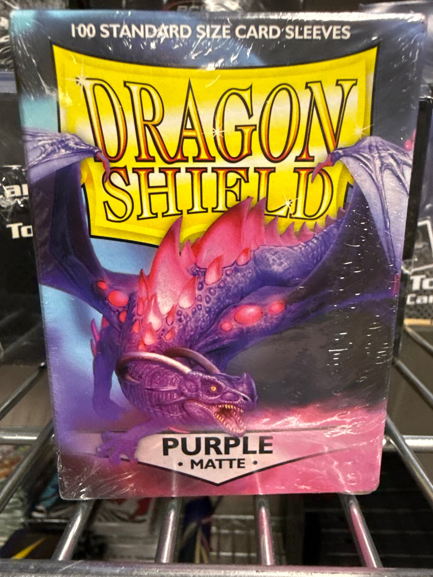 Dragon Shield Purple Matte Sleeves