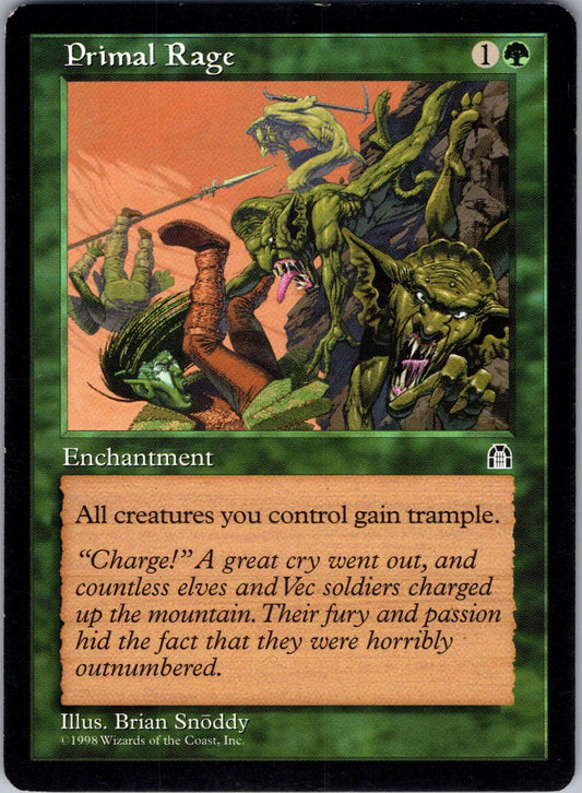 Primal Rage · Copy 1 · Front