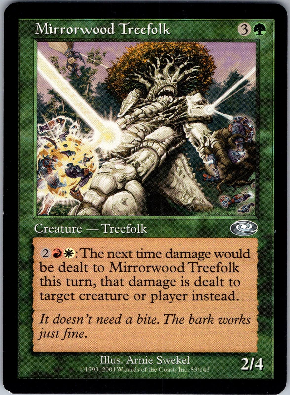Mirrorwood Treefolk · Copy 1 · Front