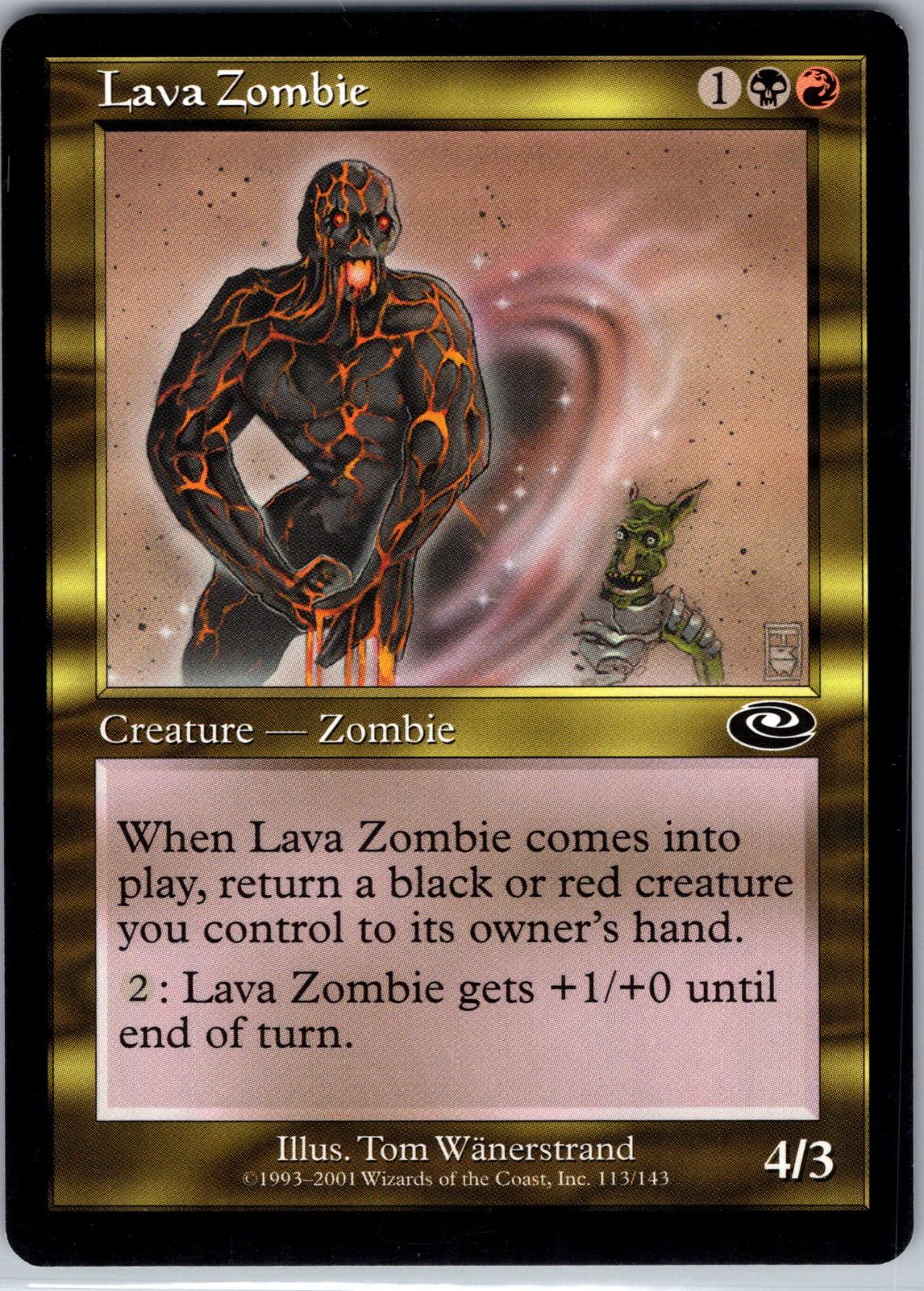 Lava Zombie · Copy 1 · Front