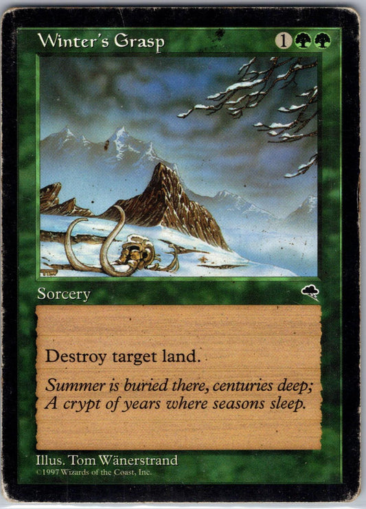 Winter's Grasp · Copy 1 · Front