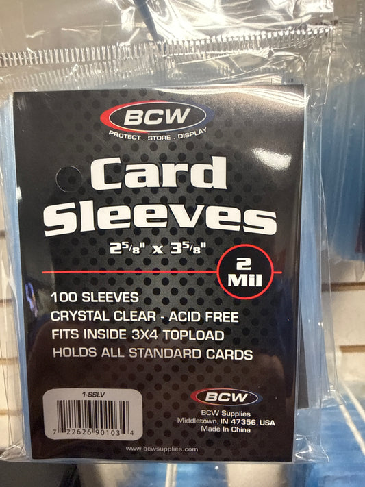BCW Card Sleeves 100ct -Pokemon