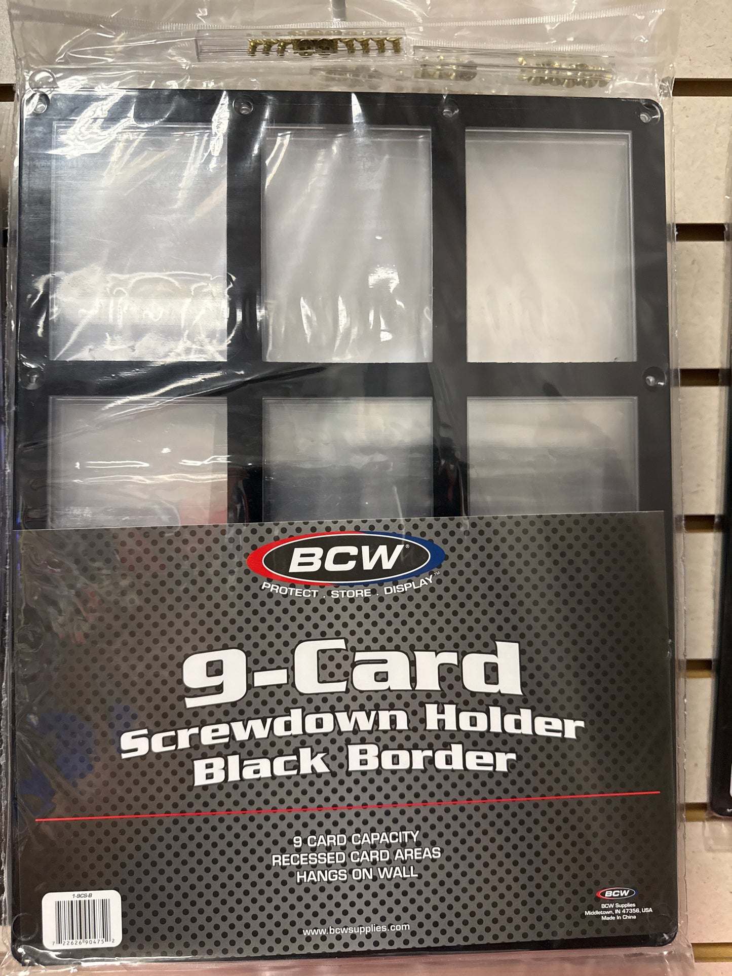 BCW 9-Card screwdown Holder-Pokemon