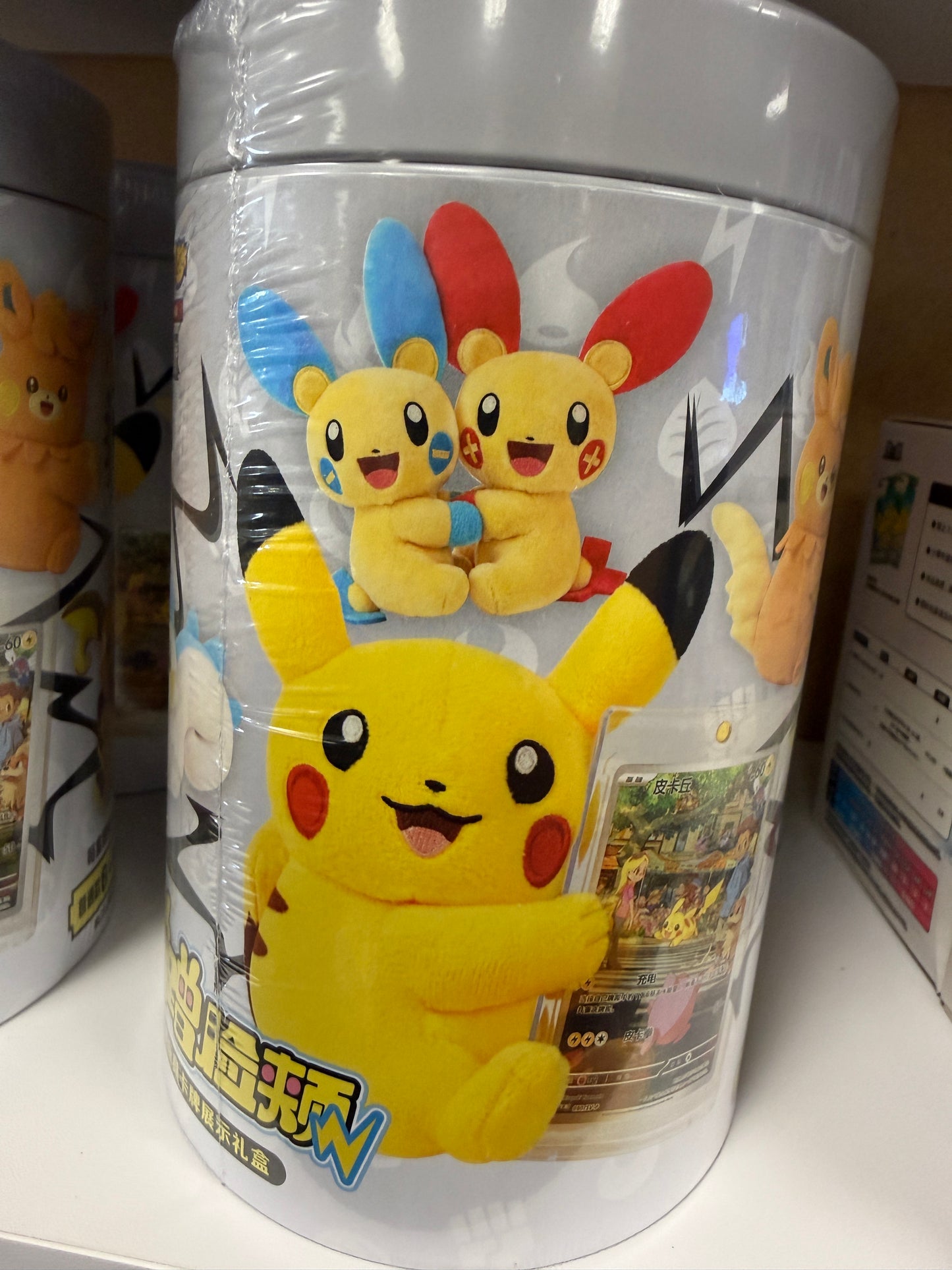 Chinese Plush Tin-Pokemon