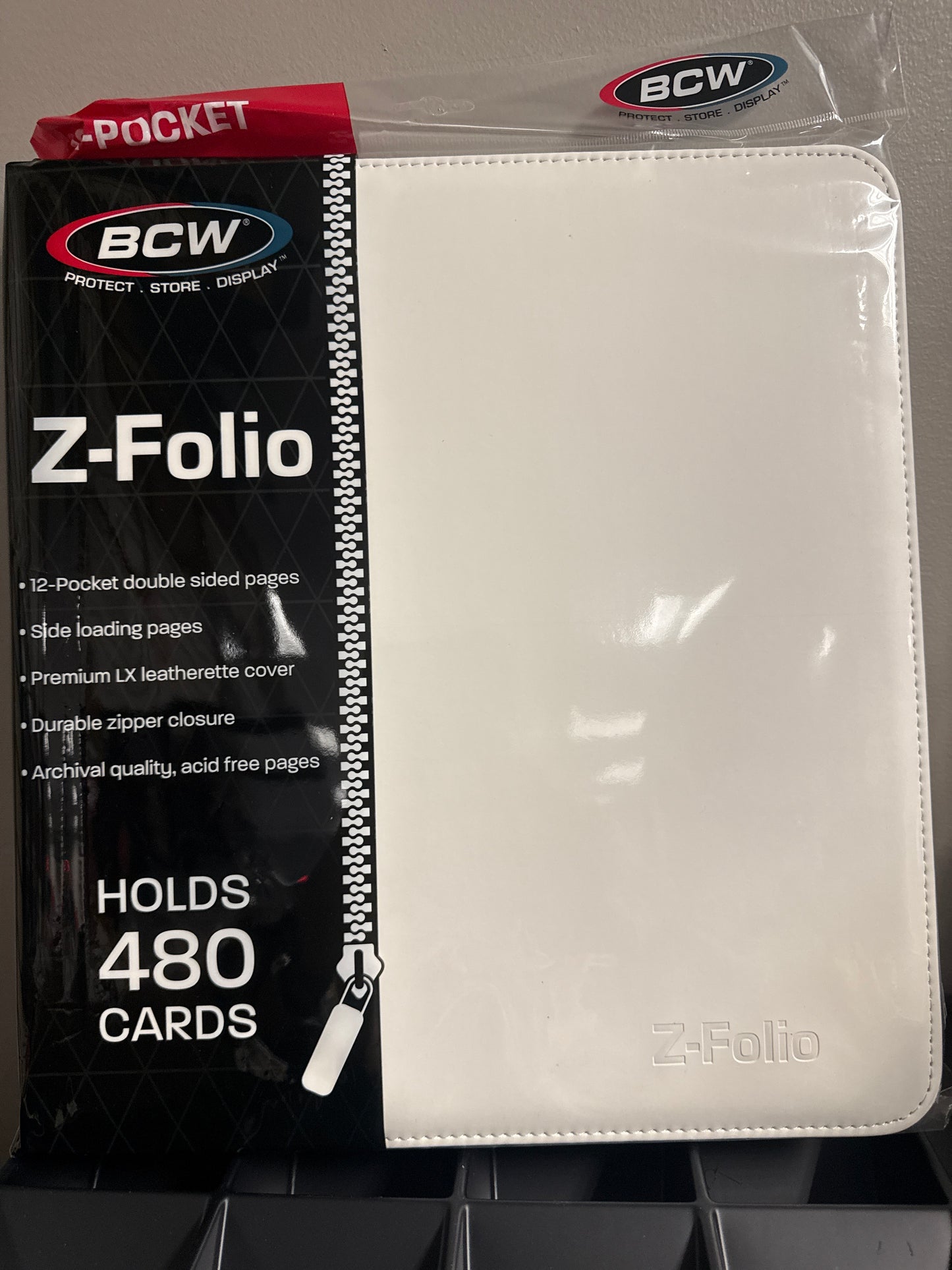 BCW-12 Pocket-Binder-Pokemon-White